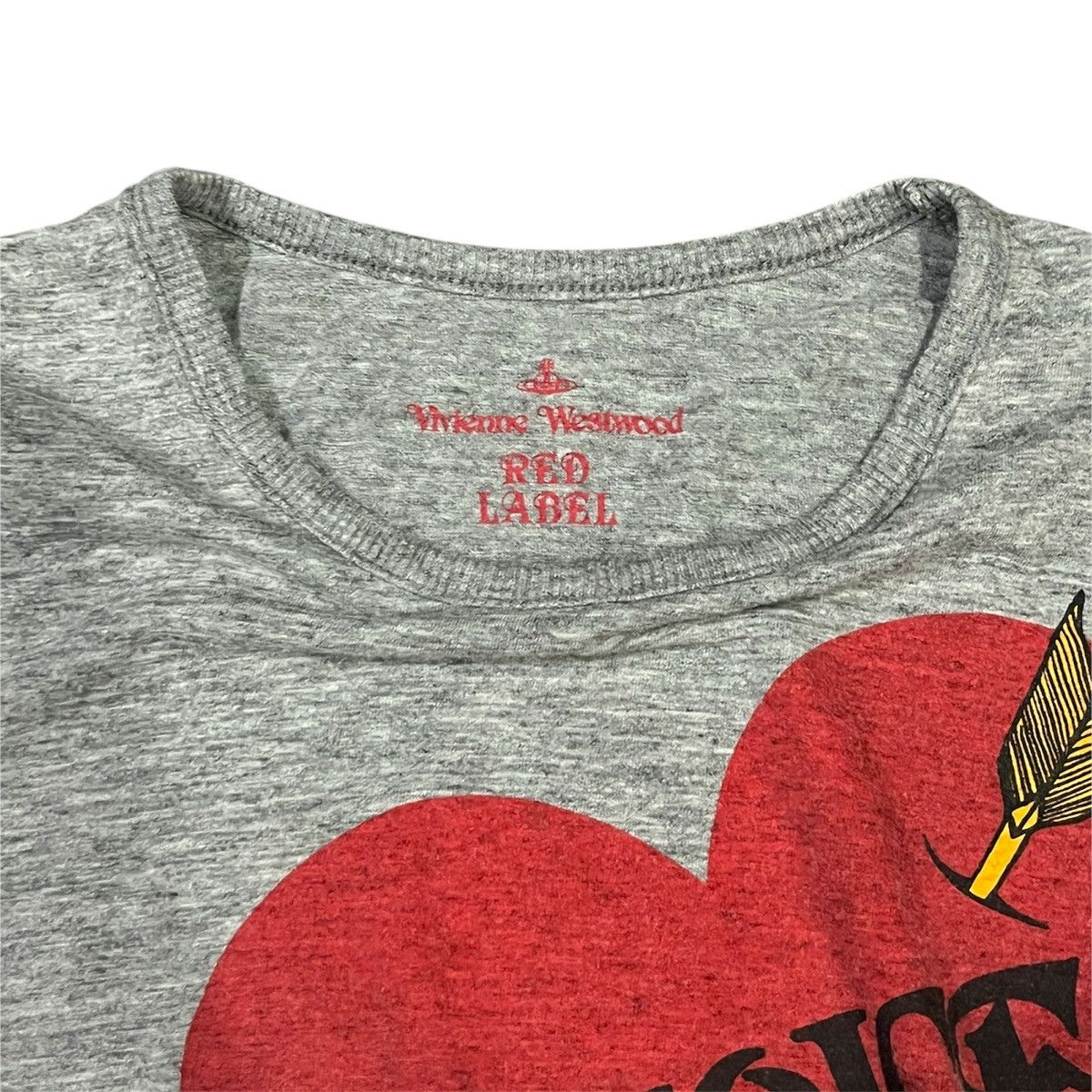 Vivienne Westwood Vintage Vivienne Westwood 'Choice' Hearts Orb Long Sleeves Size S / US 4 / IT 40 - 4 Thumbnail