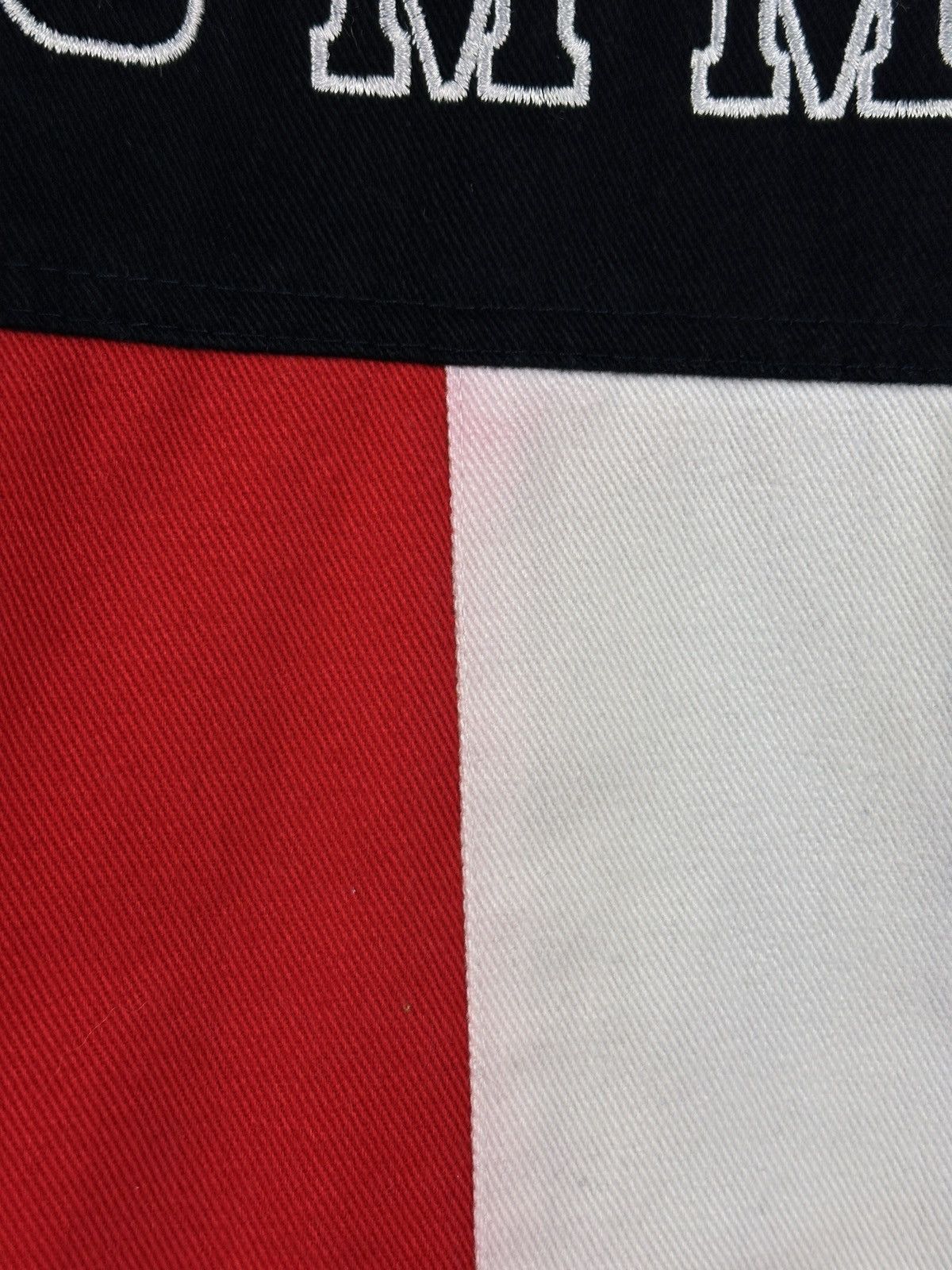 Tommy Hilfiger × Vintage Vintage 90’s Tommy Hilfiger Big Embroidered Logo Jacket Size US XS / EU 42 / 0 - 10 Thumbnail