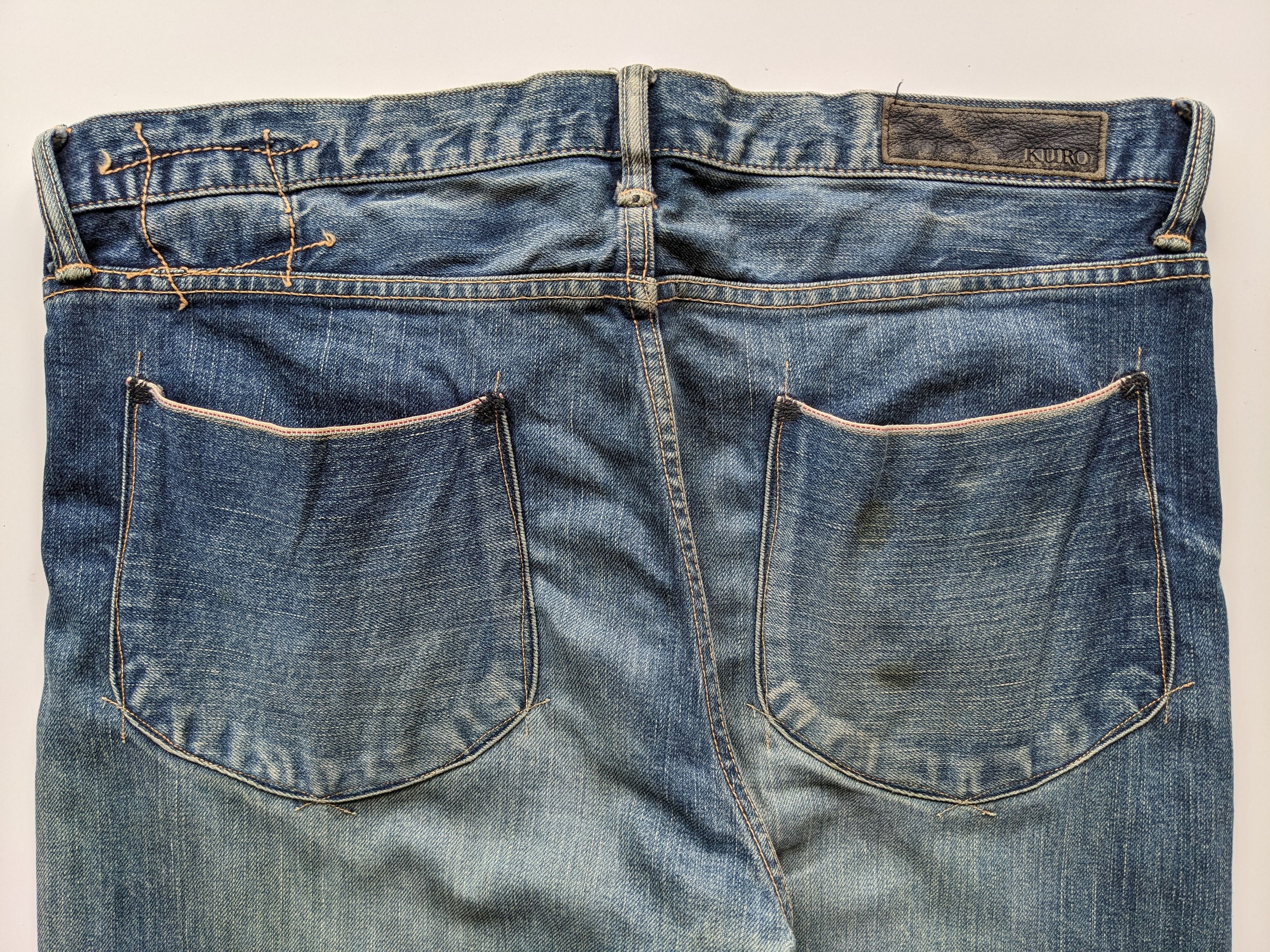 KURO KURO Diamante distressed jean Size US 35 - 7 Thumbnail