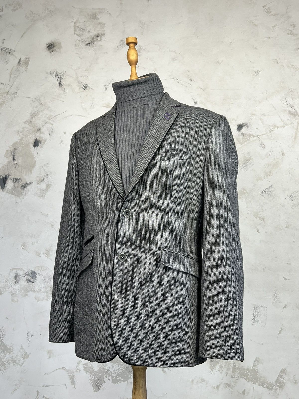 Vintage Cavani Blazer Suit Jacket Size 52 R M - XL Size 52R - 1 Thumbnail