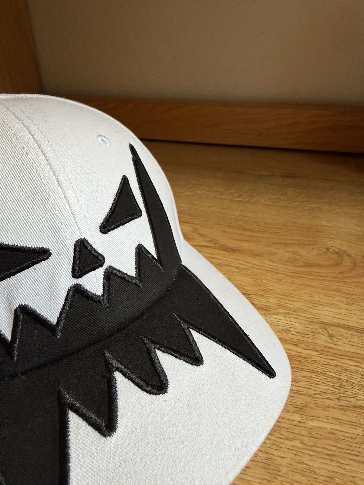 Asspizza Asspizza white pumpkin face hat. Size ONE SIZE - 4 Thumbnail