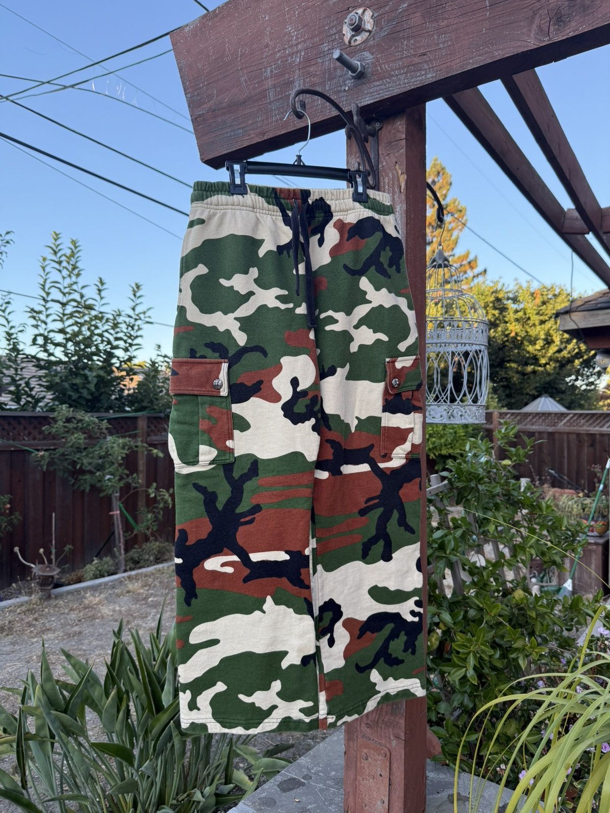 Chrome Hearts Camo Matty Boy Sweatpants
