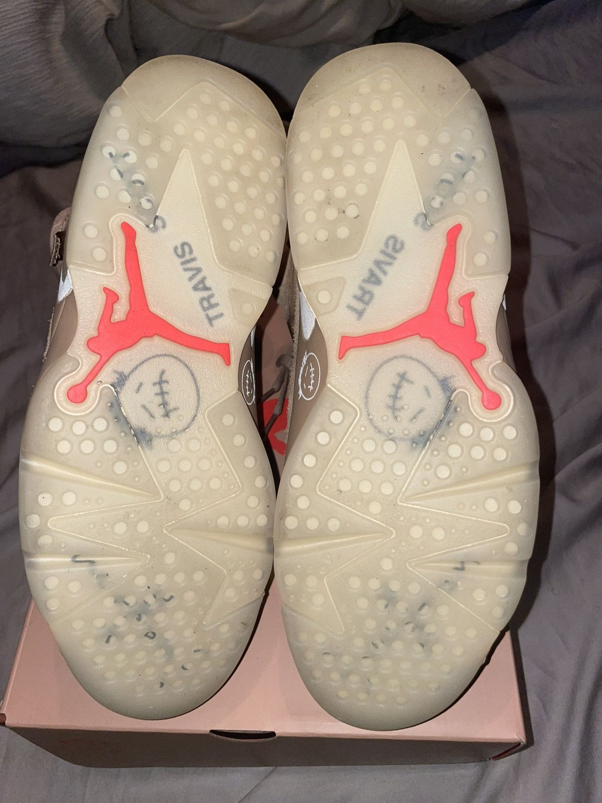 Jordan Brand × Travis Scott Jordan 6 Travis Scott British Khaki Size US 7.5 / EU 40-41 - 5 Thumbnail
