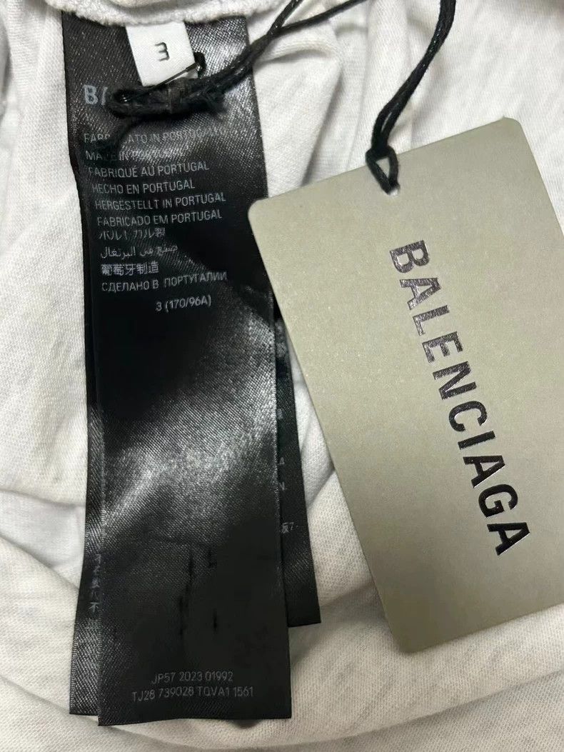 Balenciaga Balenciaga Short-sleeved shirt with inverted V on the ches Size US L / EU 52-54 / 3 - 4 Thumbnail