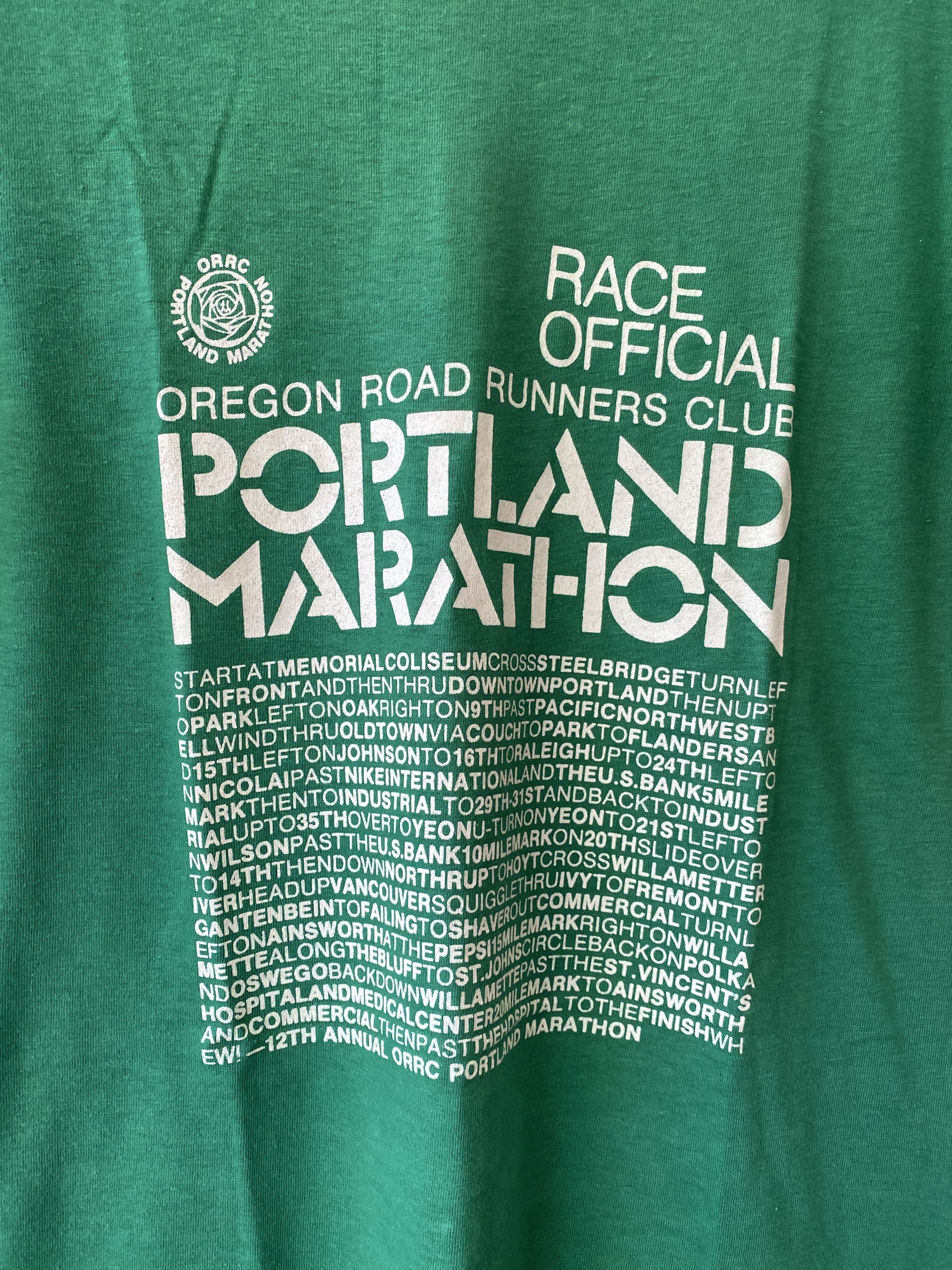 Vintage VINTAGE NIKE X PORTLAND MARATHON RACE OFFICER TEE Size US M / EU 48-50 / 2 - 3 Thumbnail