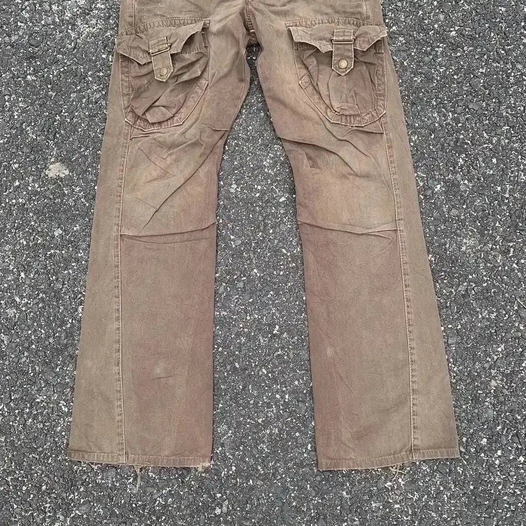 Selected Homme STEALS 💥 FLARE/BOOTCUT JAPANESE BONDAGE RARE TACTICAL PANTS Size US 29 - 3 Thumbnail