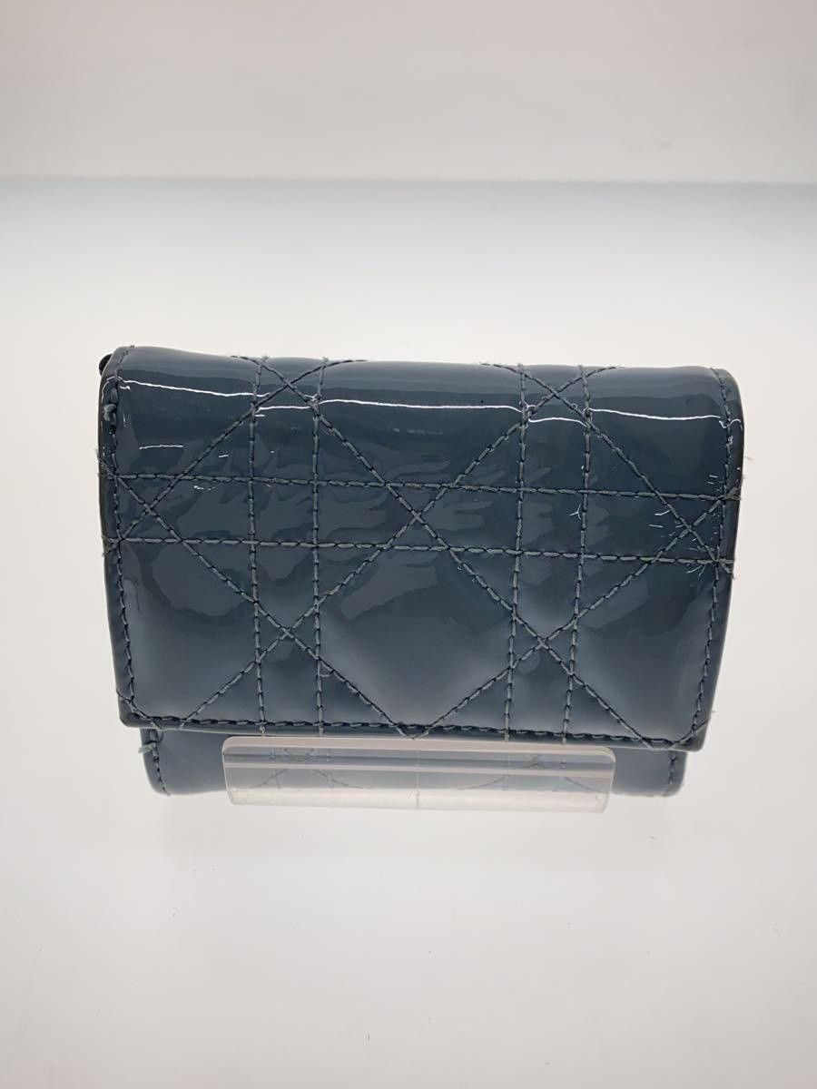 Dior Dior Bi-Fold Wallet Blue Size ONE SIZE - 1 Thumbnail