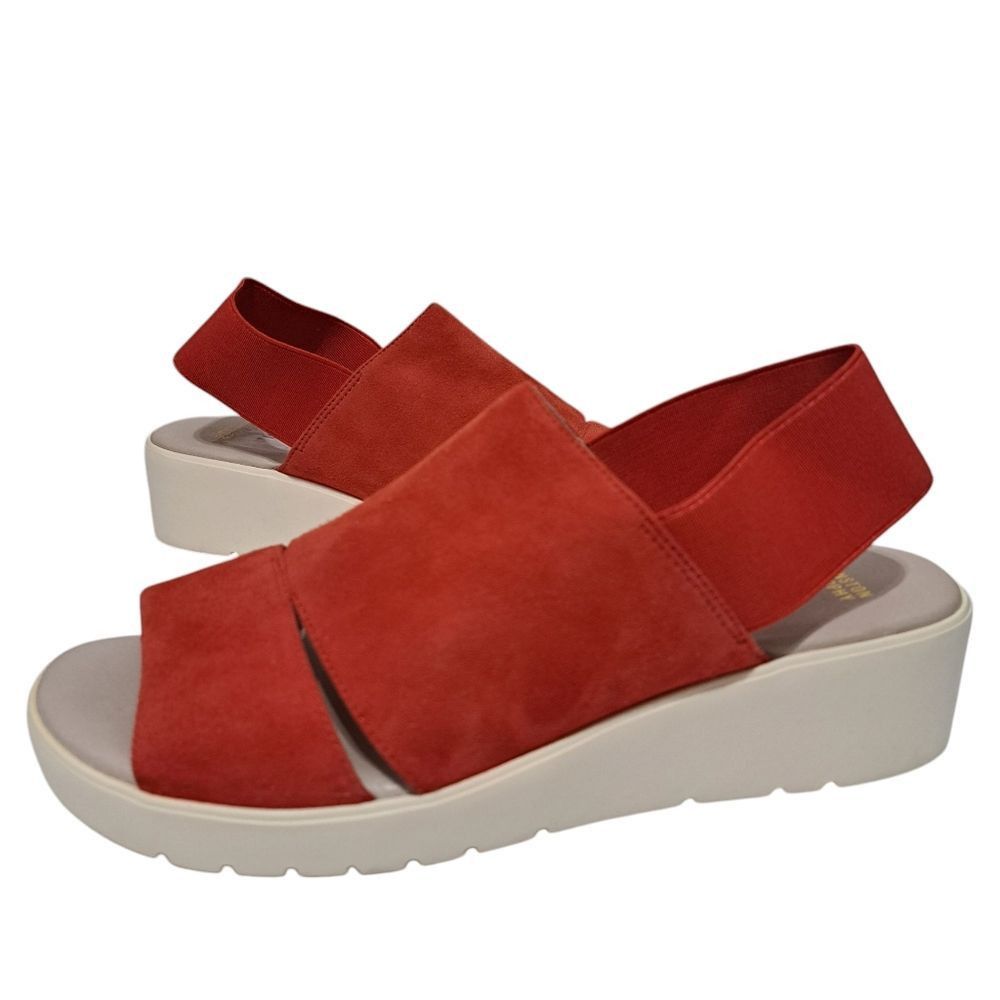 Johnston & Murphy Johnston & Murphy Cassandra Women's Suede Wedge Sandals Slin Size US 9 / IT 39 - 7 Thumbnail