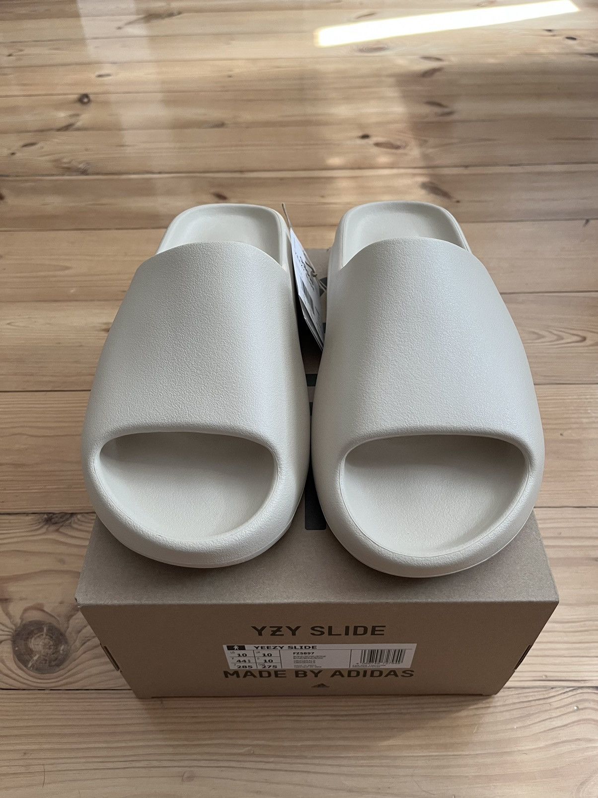 Men yeezy fashion slides bone US10