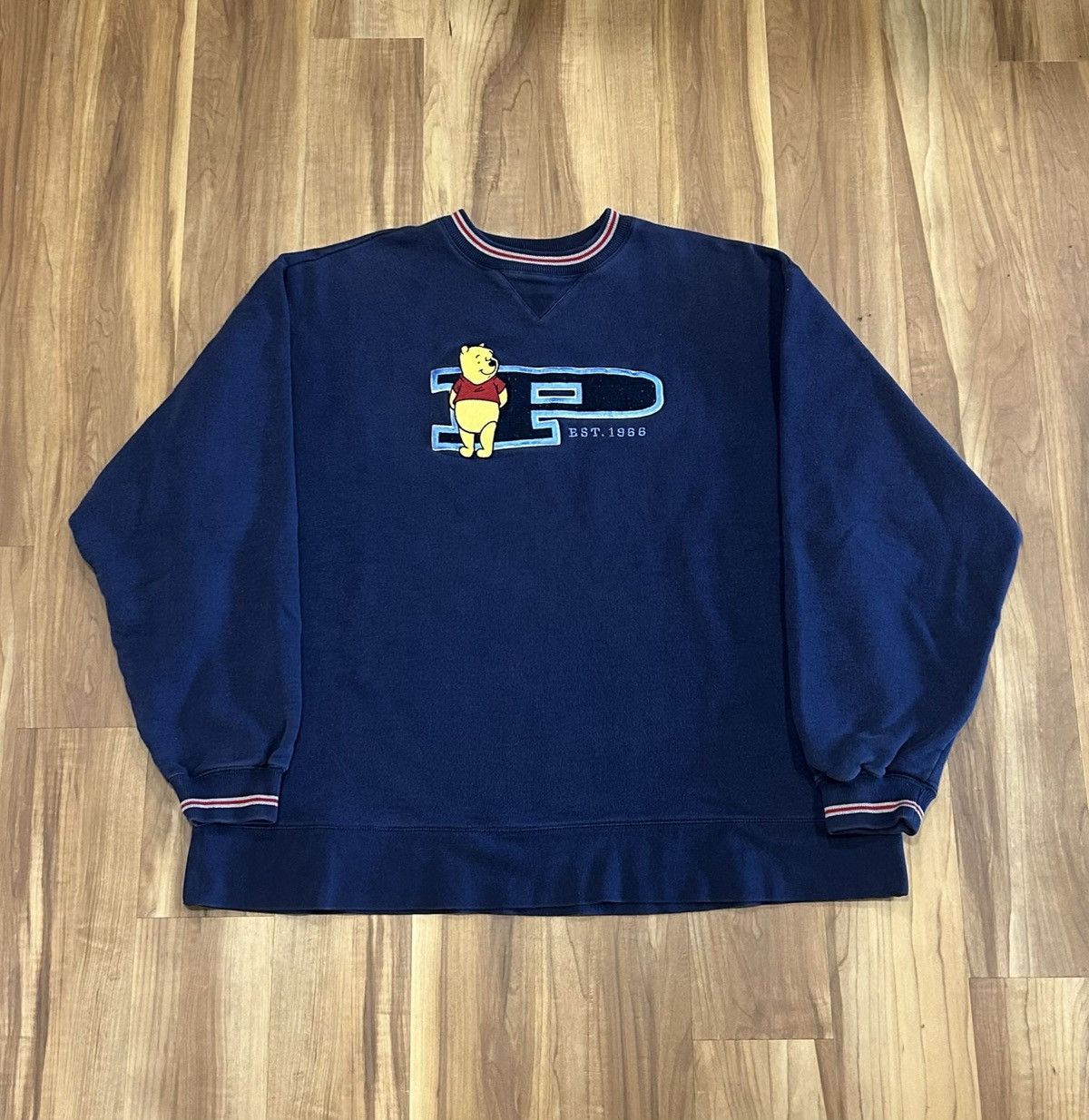 Disney Vintage Winnie the Pooh crewneck Size US XL / EU 56 / 4 - 1 Thumbnail