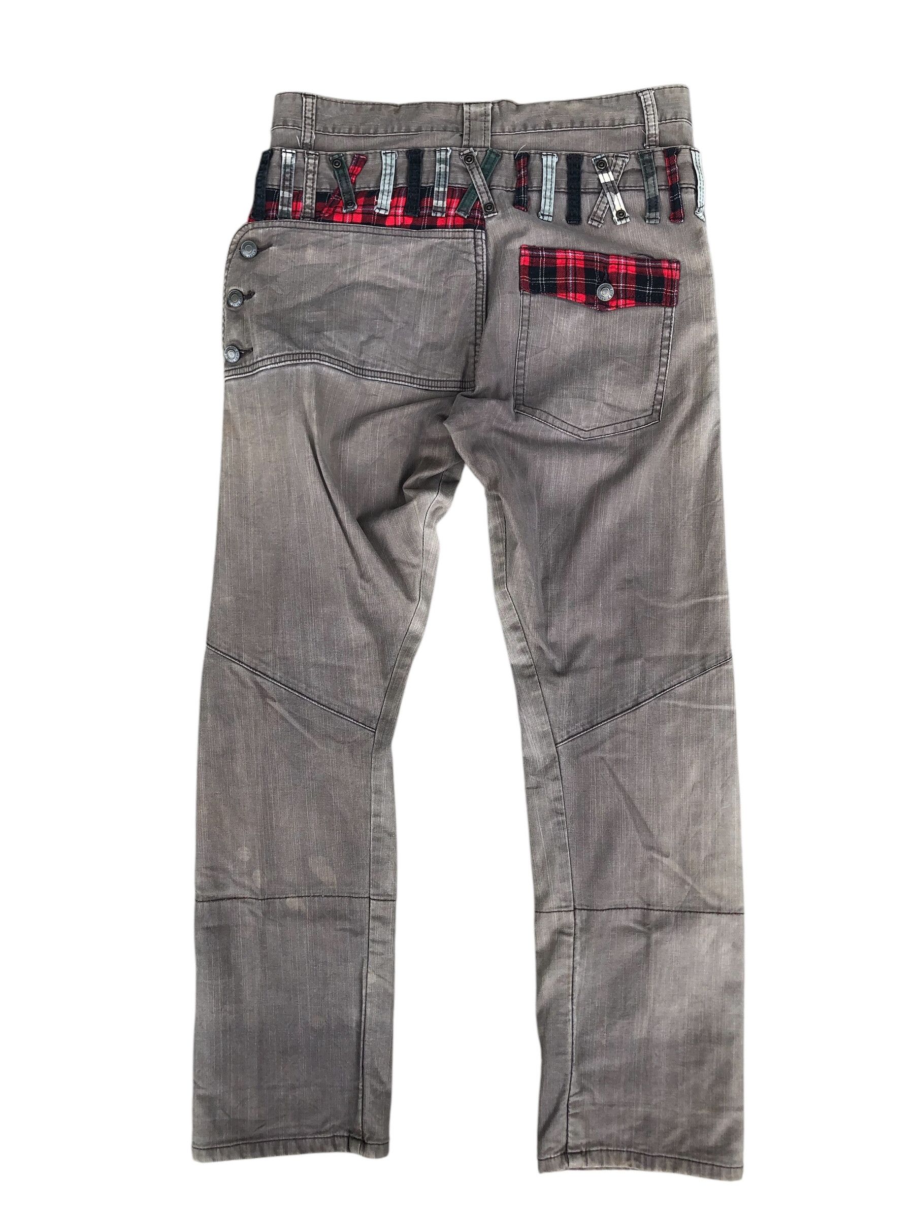 Japanese Brand Y2k jungle storm double waist pants size 30 punk style Size US 30 / EU 46 - 2 Thumbnail