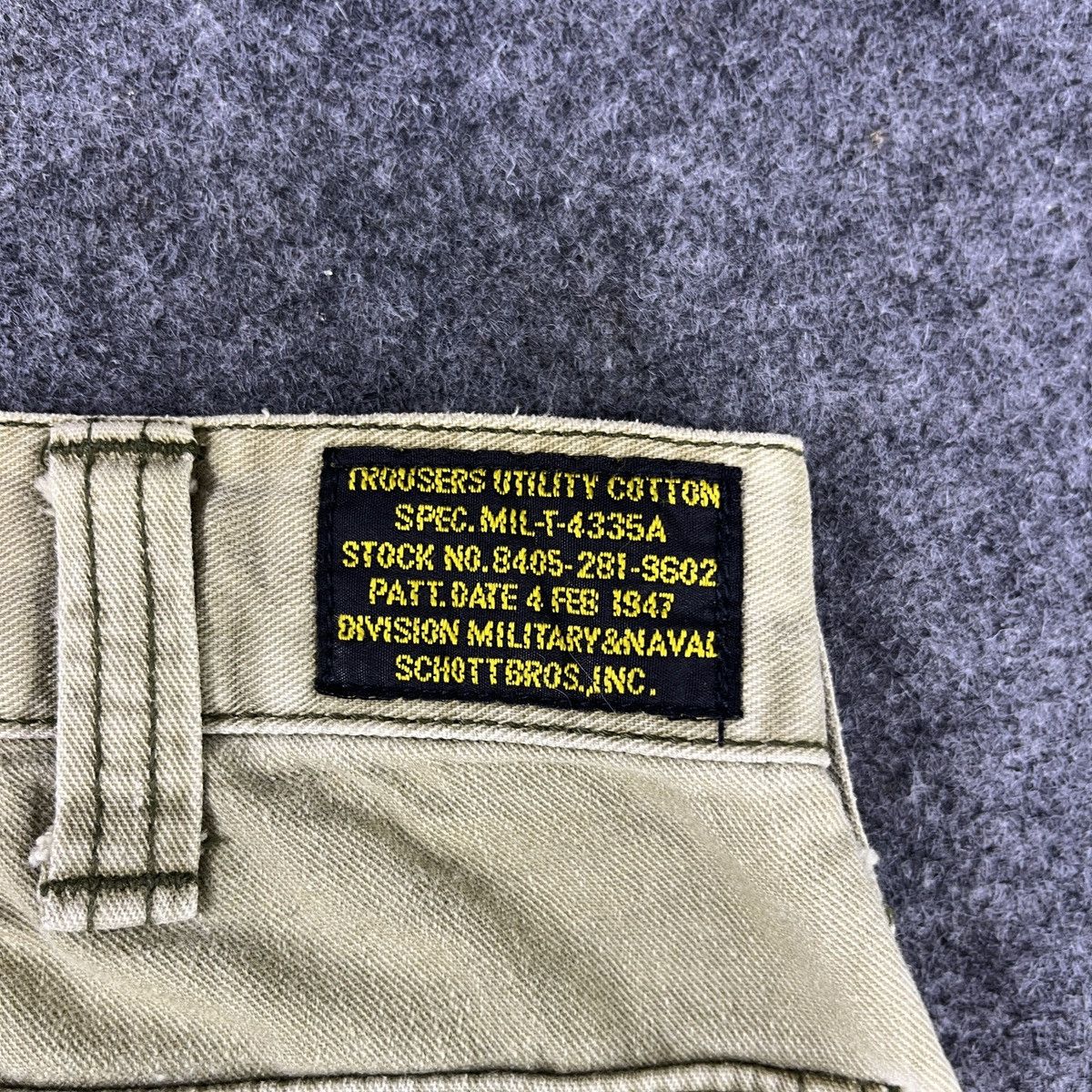 Schott Vintage Schott NYC military cargo pants C002 Size US 30 / EU 46 - 15 Thumbnail