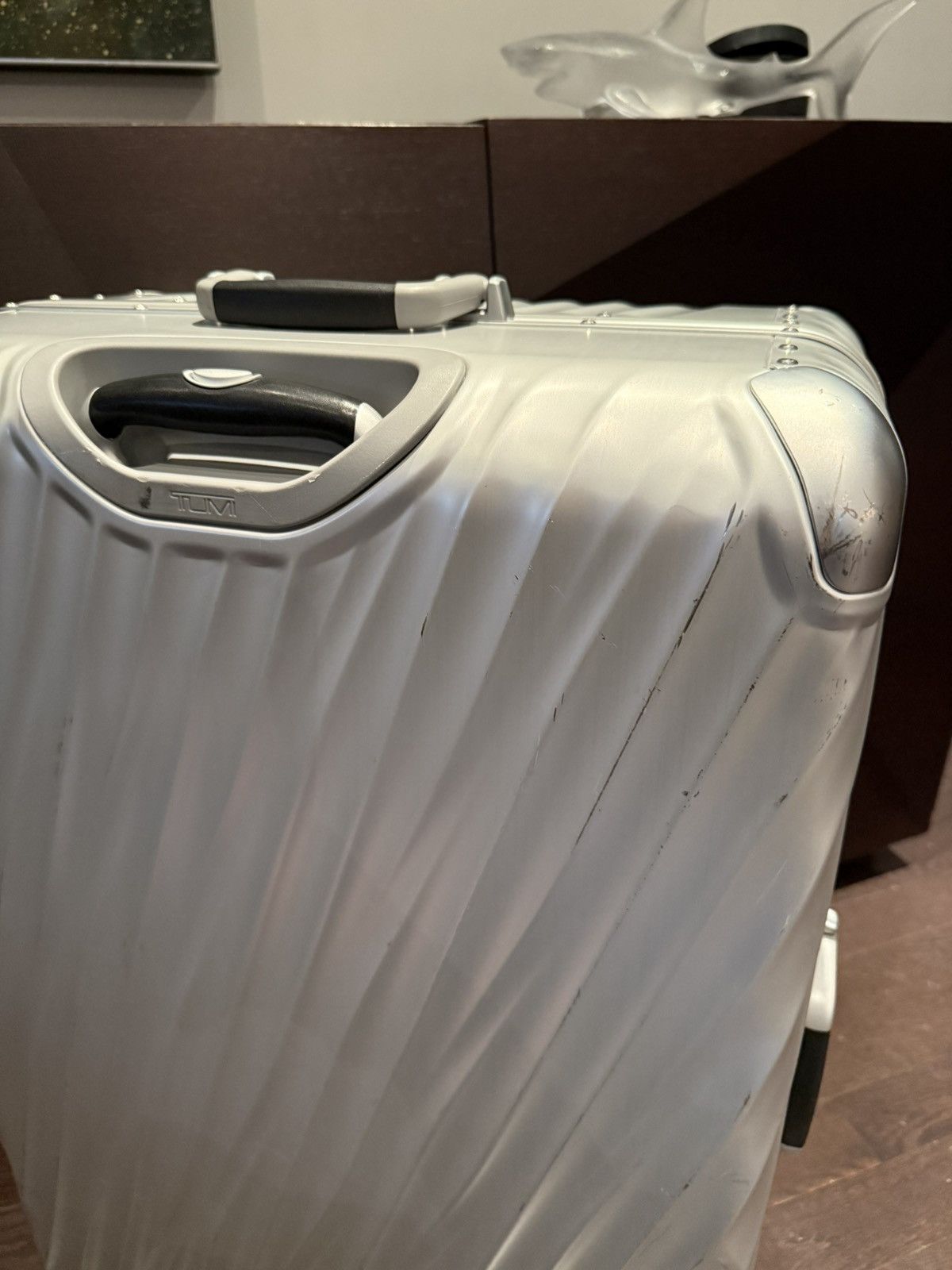 Tumi TUMI Extended Trip Packing Case Silver Aluminum 31” Luggage Size ONE SIZE - 20 Thumbnail