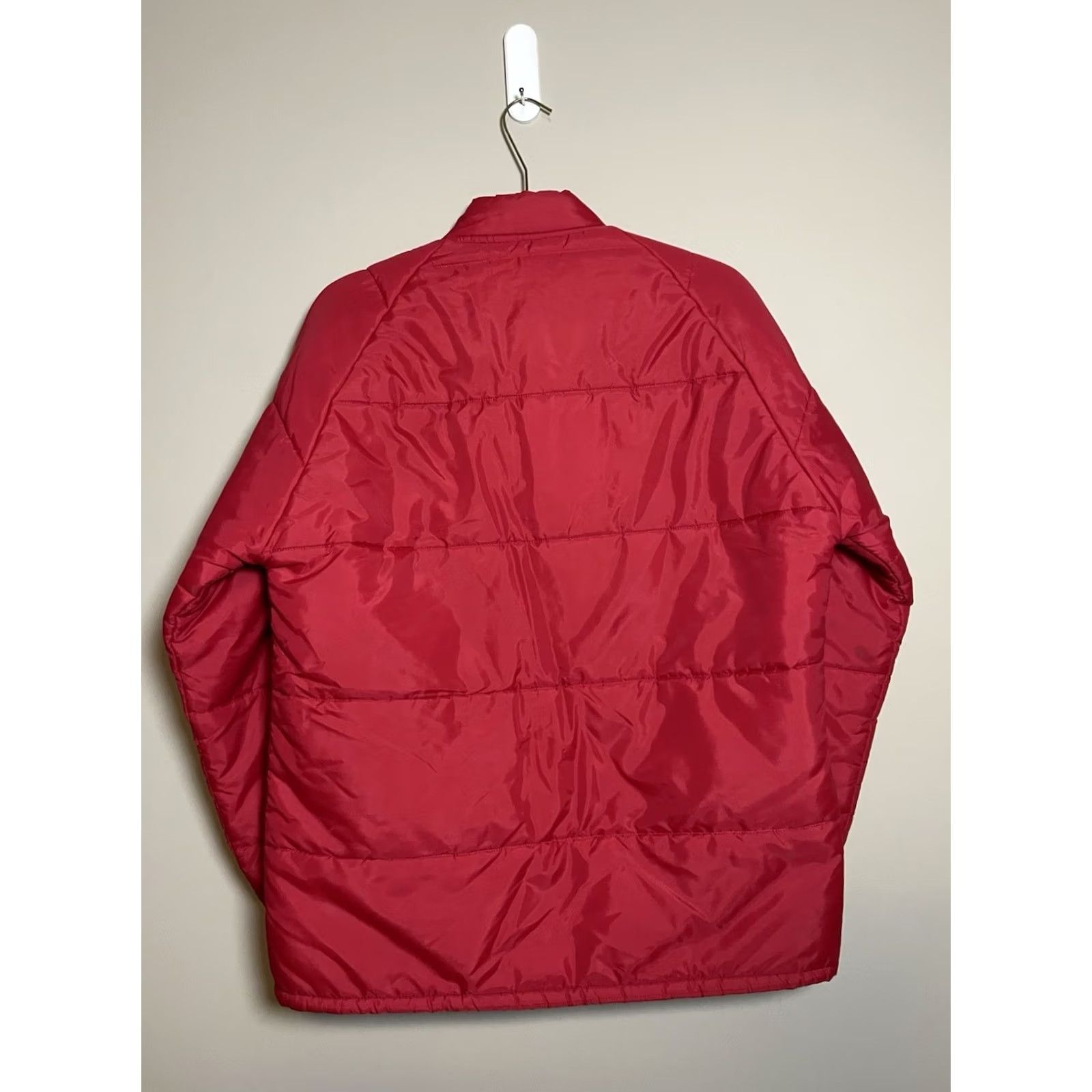 Vintage VINTAGE King Louie Pro Fit Hilti Puffer Jacket Men L Red Full Zip 80s 90s Outdoor Style Carded A629 Size US L / EU 52-54 / 3 - 4 Thumbnail