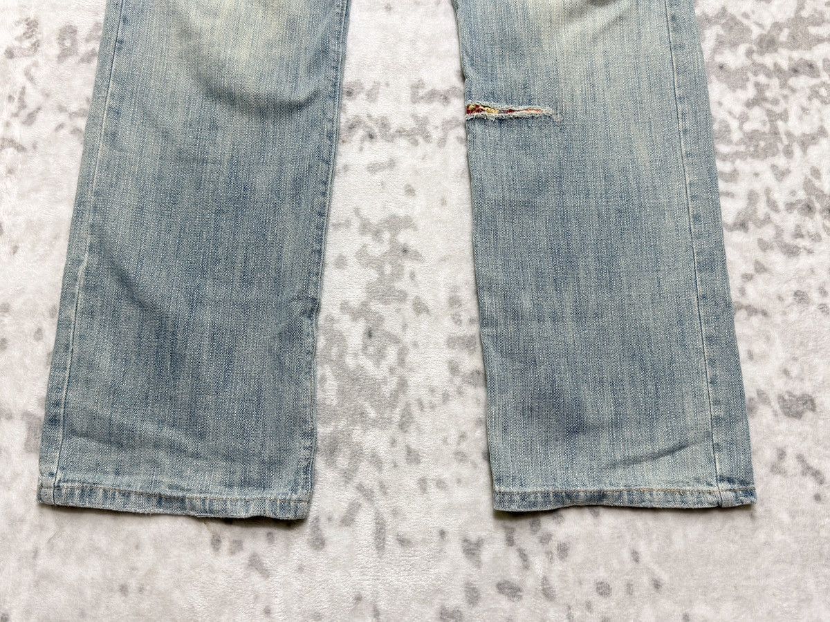 Vintage Gumu International Phoenix Embroidery Denim Y2K Straight Fit Size US 32 / EU 48 - 7 Thumbnail
