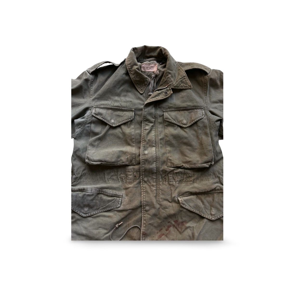 Vintage True Vintage 1960's M65 Military OG 107 Jacket Size US L / EU 52-54 / 3 - 3 Thumbnail