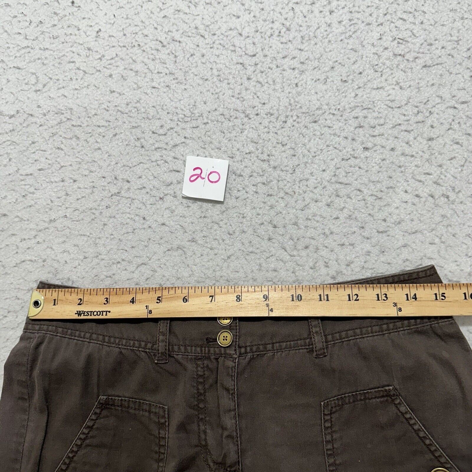 Michael Kors Michael Kors 4 Capri Flat Front Pants Brown Straight Leg Size 27" / US 4 / IT 40 - 9 Thumbnail