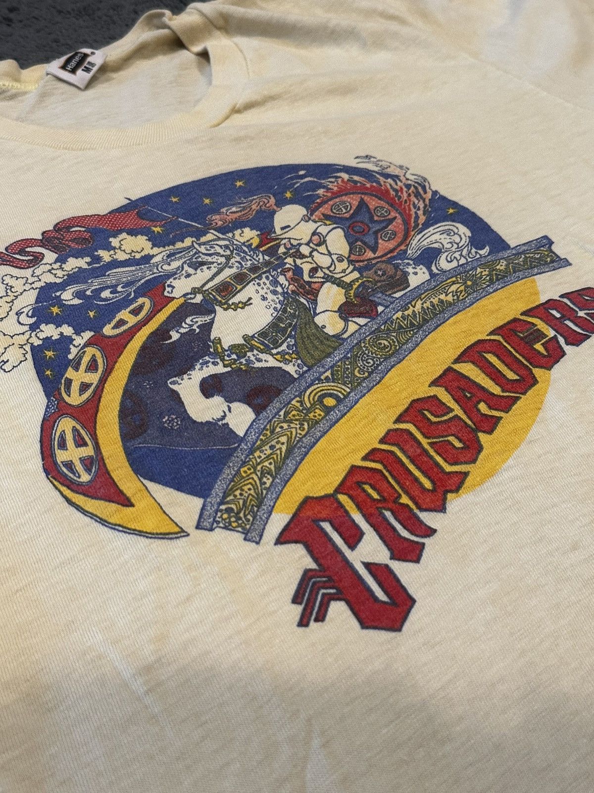 Vintage Rare Vintage 70’s Crusaders Single Stitch T-Shirt Size US M / EU 48-50 / 2 - 2 Thumbnail