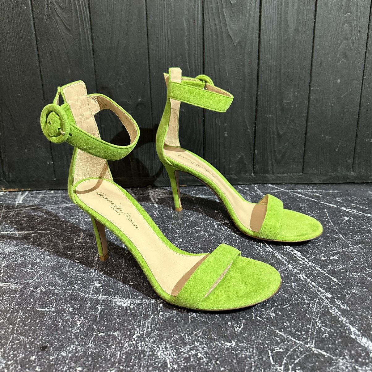 Gianvito Rossi GIANVITO ROSSI - Portofino Strappy Pumps Sandals Heels 37.5 Size US 7.5 / IT 37.5 - 3 Thumbnail