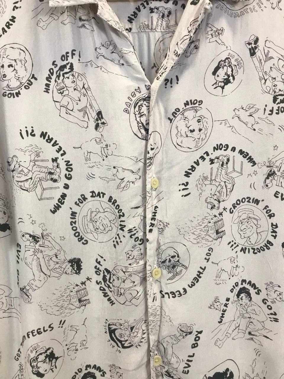 Allsaints Allsaints archive crazy Hawaiian art shirt Size US S / EU 44-46 / 1 - 3 Thumbnail