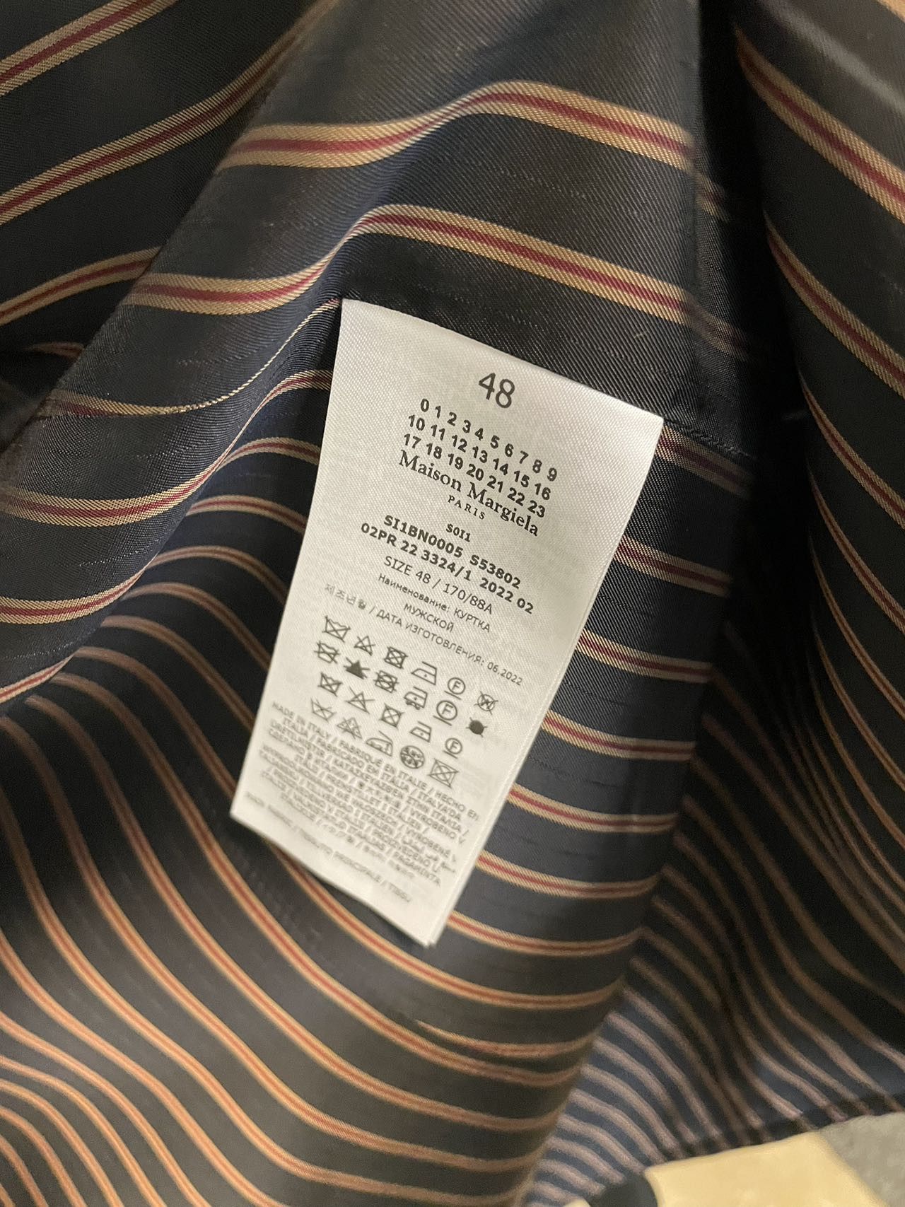 Maison Margiela Maison Margiela linen blazer Size 48 Size US M / EU 48-50 / 2 - 7 Thumbnail