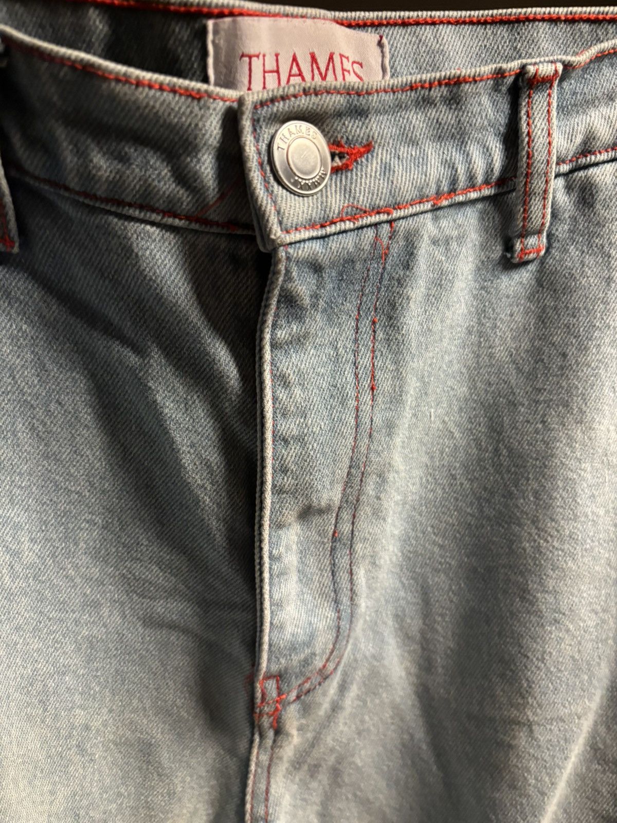 Thames MMXX. THAMES BLUE JOHNNY JEANS Size US 30 / EU 46 - 5 Thumbnail