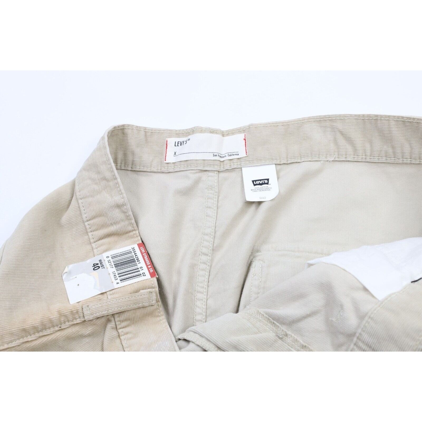 Levi's × Vintage Deadstock Vintage Y2K 2002 Levis Flyweight Cargo Shorts Size US 40 / EU 56 - 6 Thumbnail