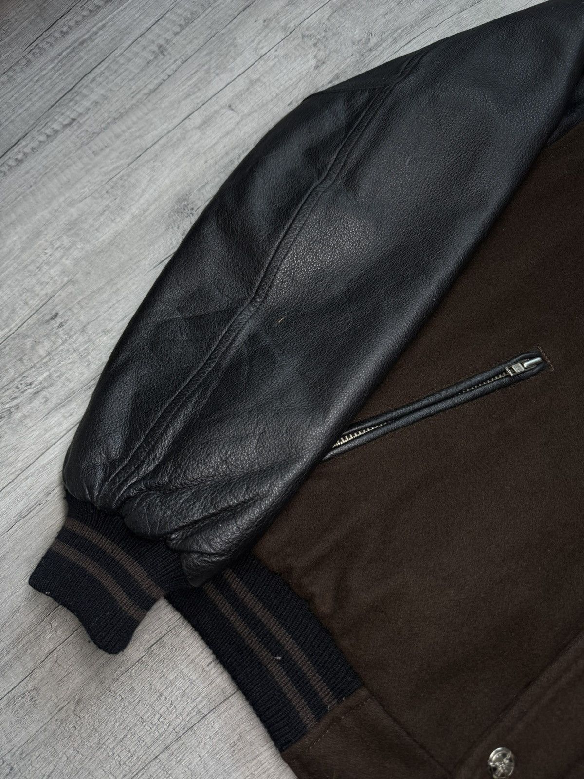 Leather × Yamaha Yamaha vintage bomber leather jacket L avant garde Size US L / EU 52-54 / 3 - 7 Thumbnail