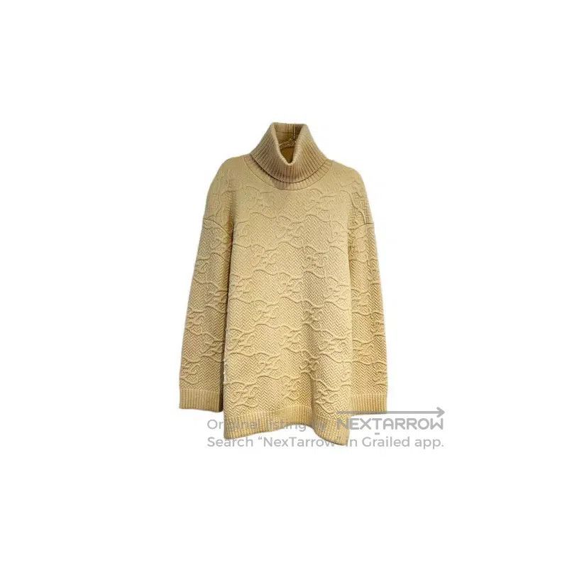 Fendi Fendi Brown Knit Long Sleeve Sweater . Size XS / US 0-2 / IT 36-38 - 1 Thumbnail