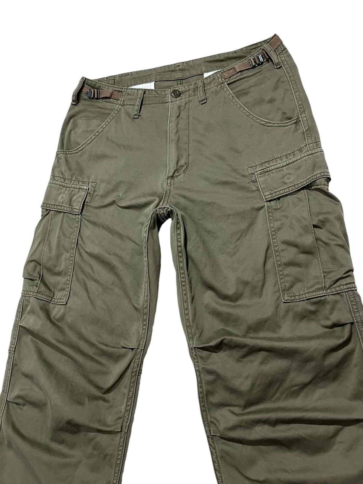 Japanese Brand × Vintage ALPHA INDUSTRIES CARGO PANT Size US 33 - 2 Thumbnail