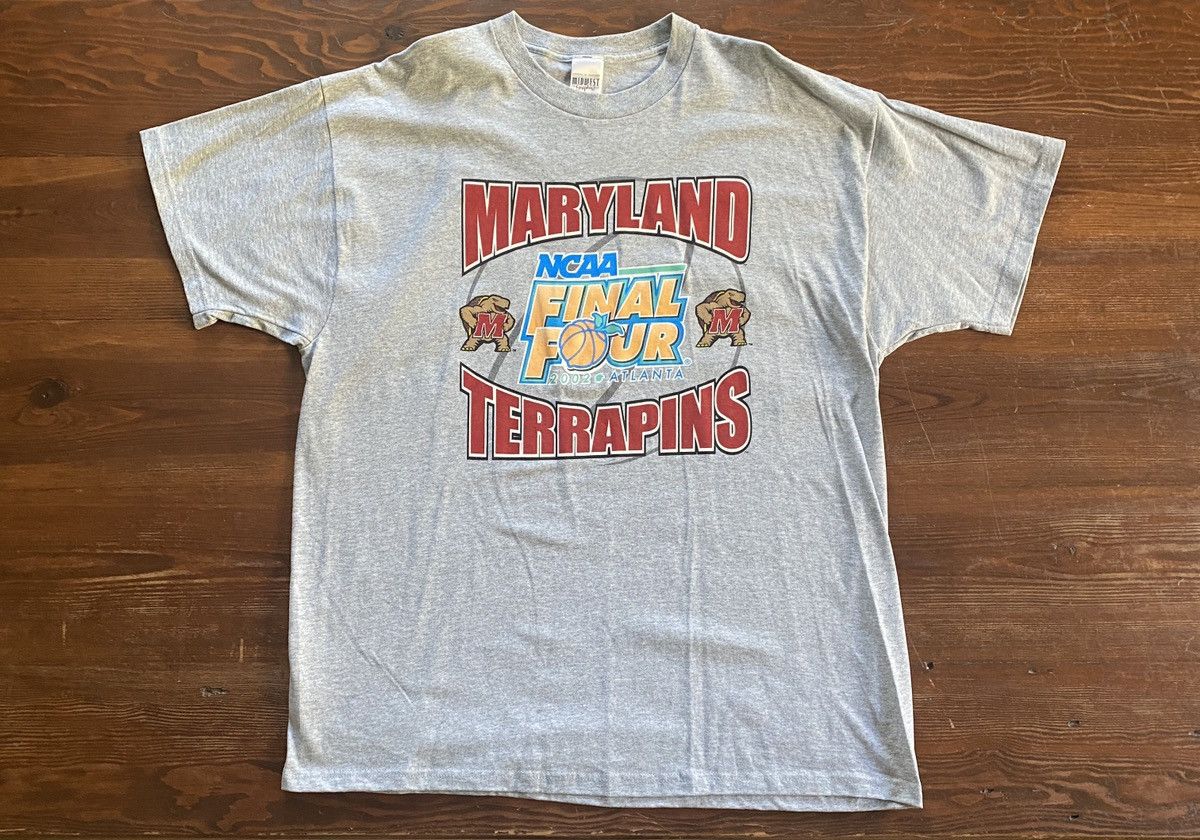 NCAA Vintage ‘02 Maryland Terps NCAA Final Four Basketball Tee Size US XXL / EU 58 / 5 - 1 Thumbnail