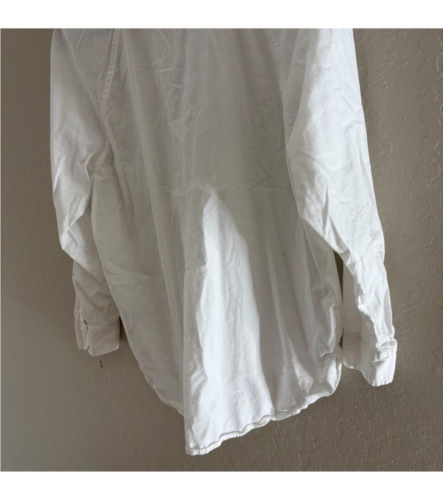 Other Universal Thread Crisp White Collared Shirt Size M / US 6-8 / IT 42-44 - 7 Thumbnail