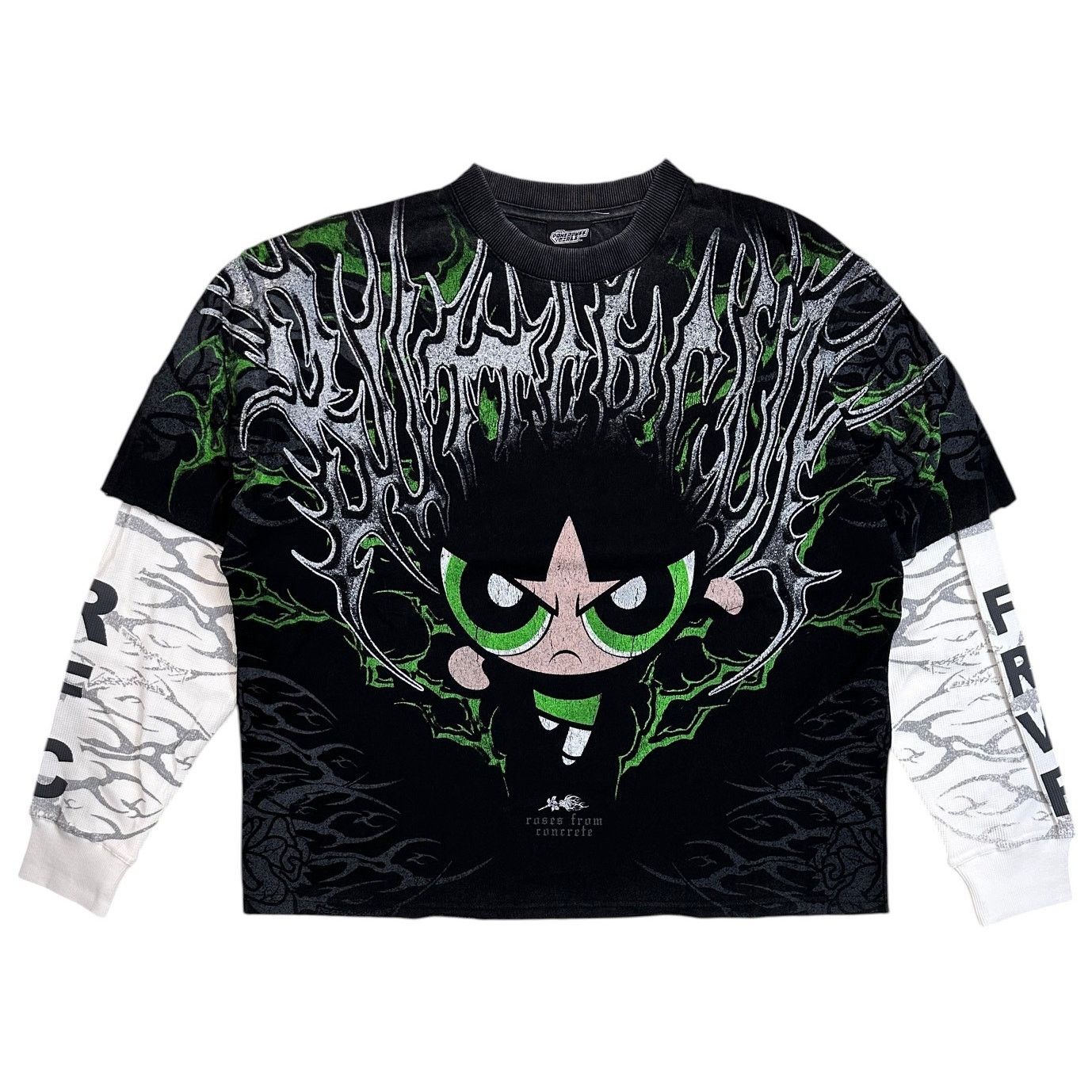 Civil Regime Powerpuff Girls Buttercup's Havoc Twofer Tee