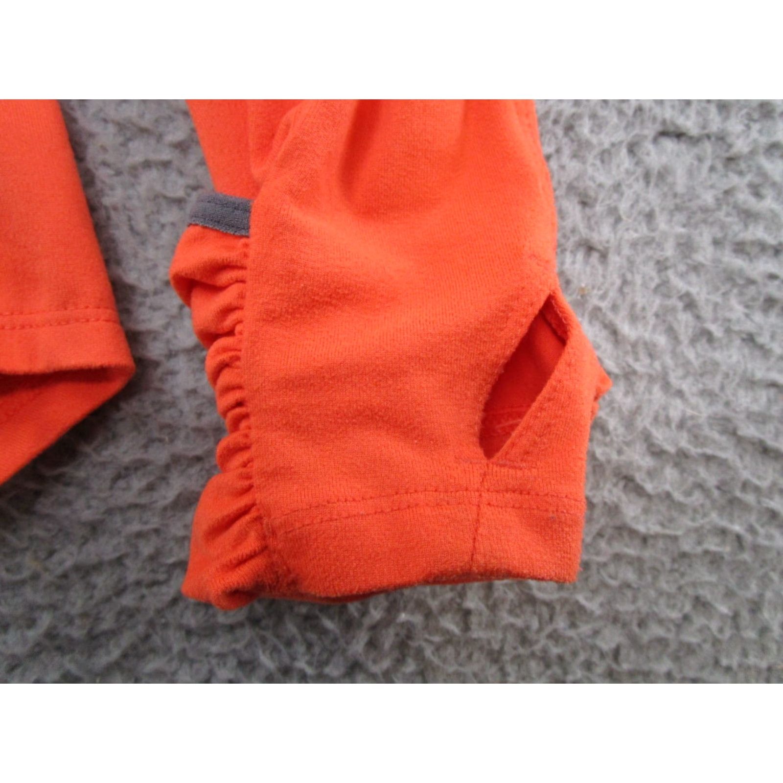 Nike Nike Dri-FIT Running V-Neck Orange Lightweight Hoodie Womens Size S Size S / US 4 / IT 40 - 6 Thumbnail
