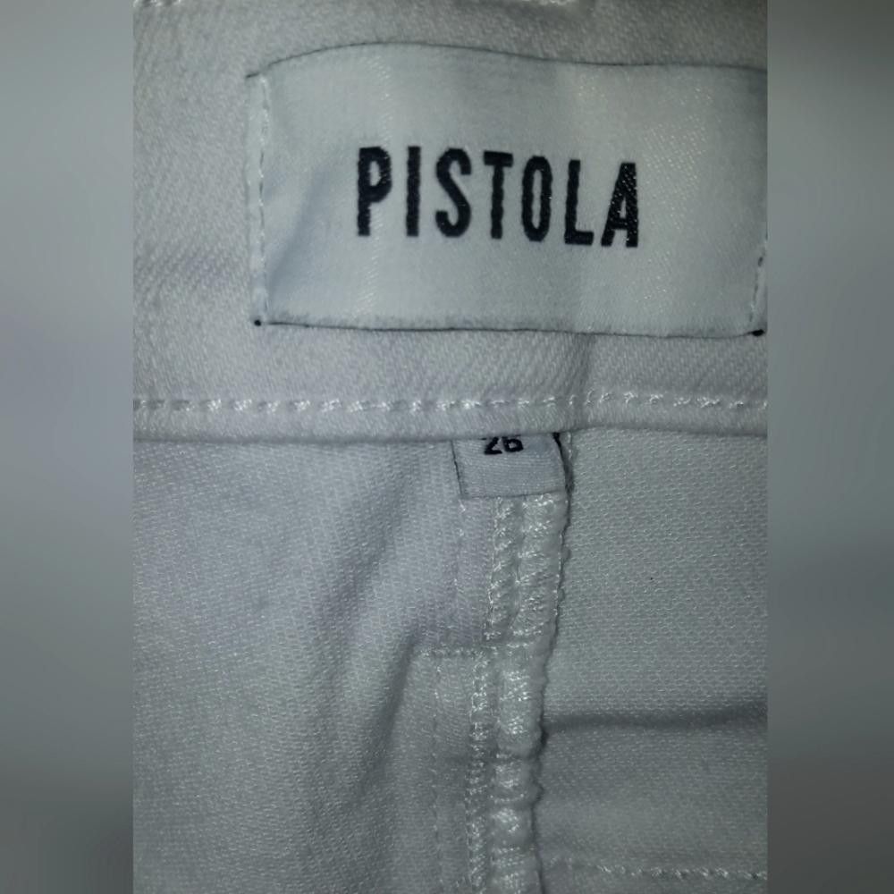 Designer NWT Pistola White Audrey Aspen Jean's size 26 Size 26" / US 2 / IT 38 - 4 Thumbnail