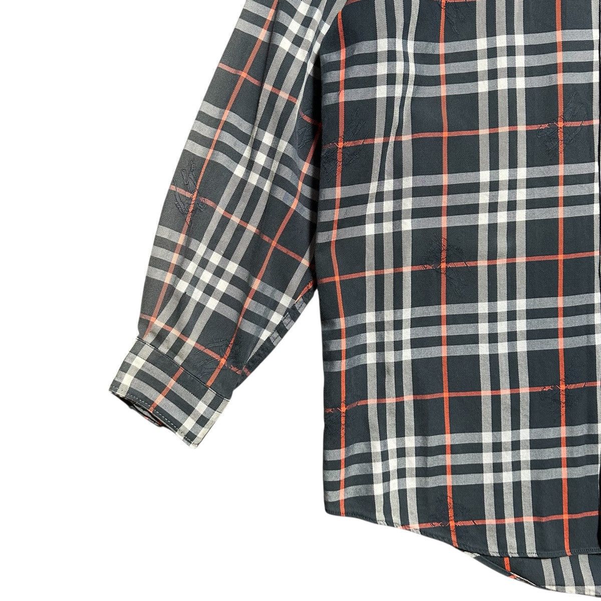 Burberry Vintage Burberrys Monogram Button Shirt Size M / US 6-8 / IT 42-44 - 5 Thumbnail