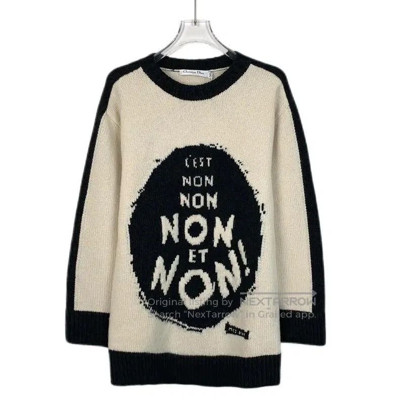 Dior Dior Colorblock Wool Sweater for Women . Size XXS / US 00 / IT 34 - 1 Thumbnail