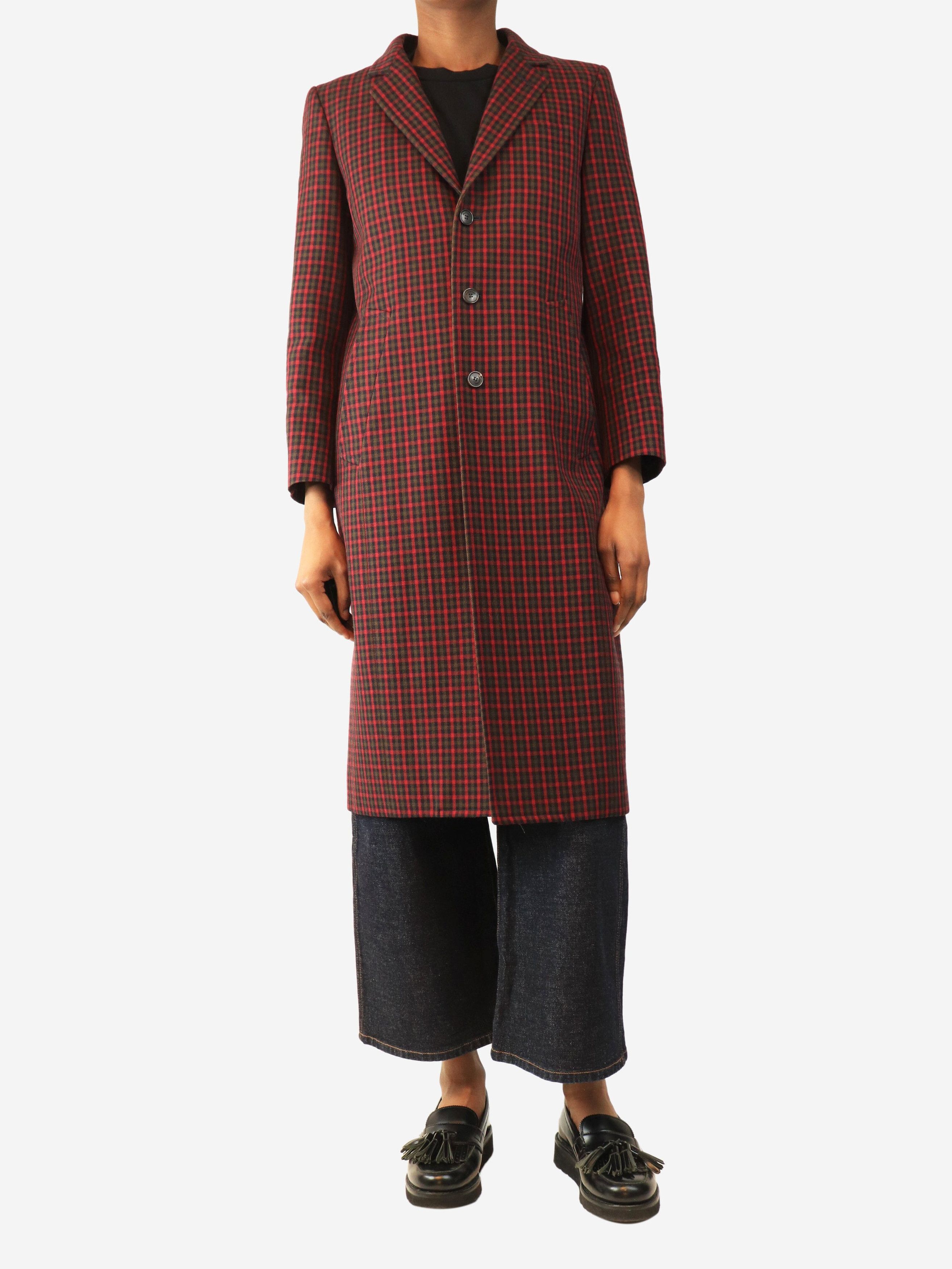 Other Check wool coat - UK 6 Size XS / US 0-2 / IT 36-38 - 1 Thumbnail