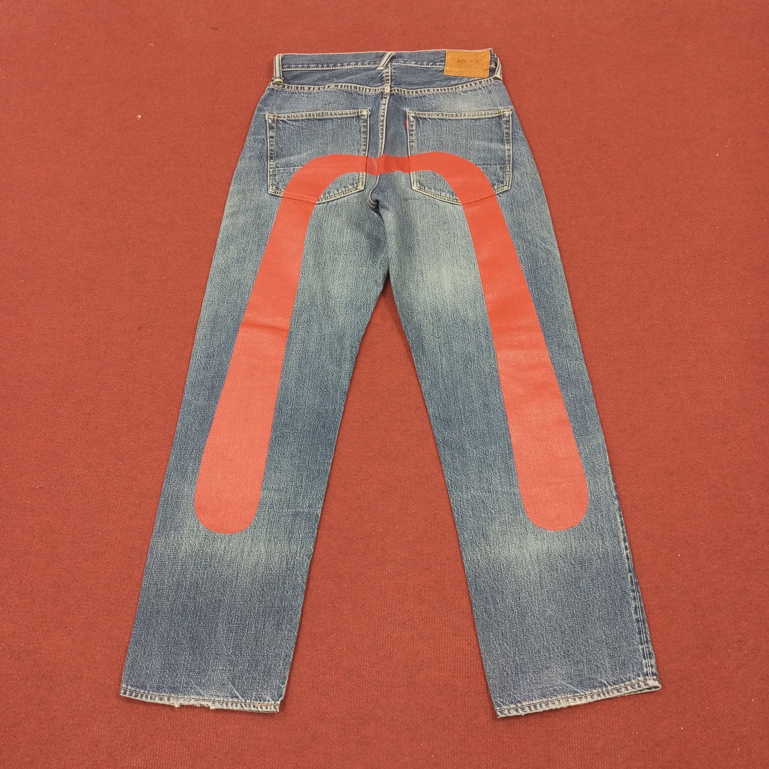 Evisu Evisu Japanese Brand Fashion Style Custom Daicock Jeans dp1 Size US 29 - 1 Thumbnail