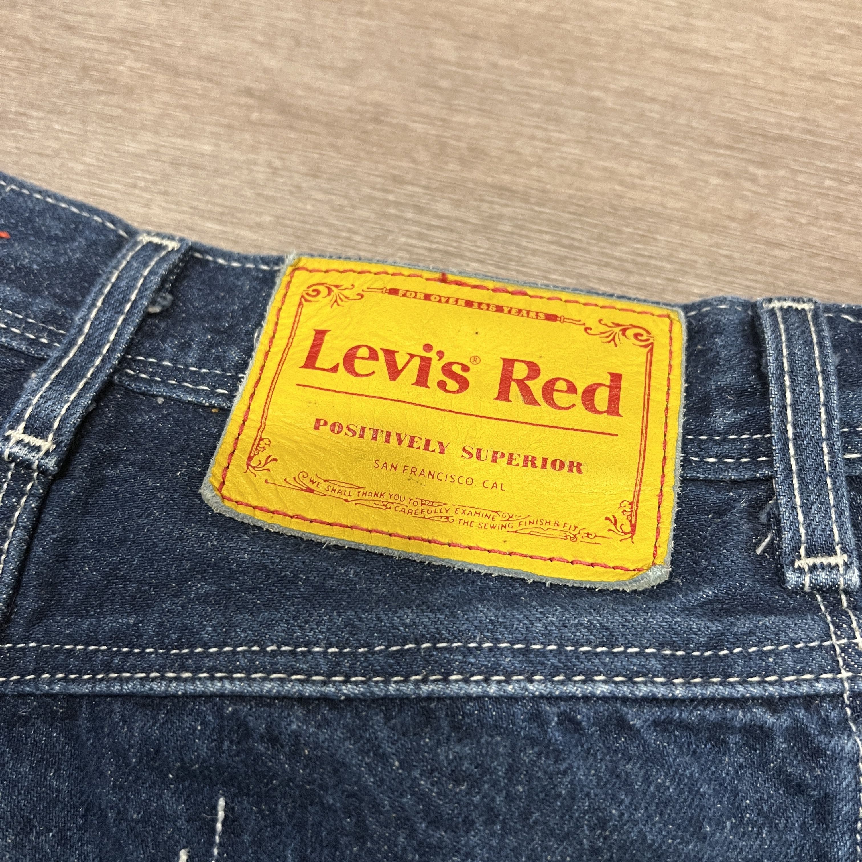 Levi's Vintage Clothing Levi's Red Collection - Twisted Loose Jeans - Size 28 Size 28" / US 6 / IT 42 - 4 Thumbnail
