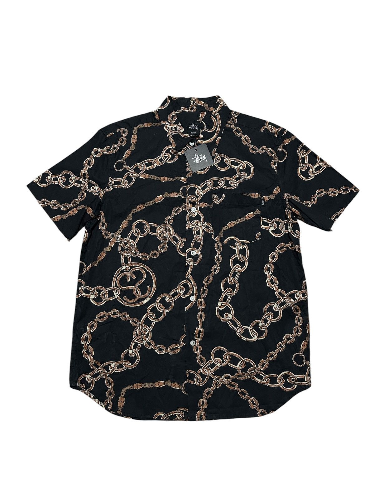 Designer × Stussy 2000s Stüssy Bambooze Shirt Size US M / EU 48-50 / 2 - 1 Thumbnail