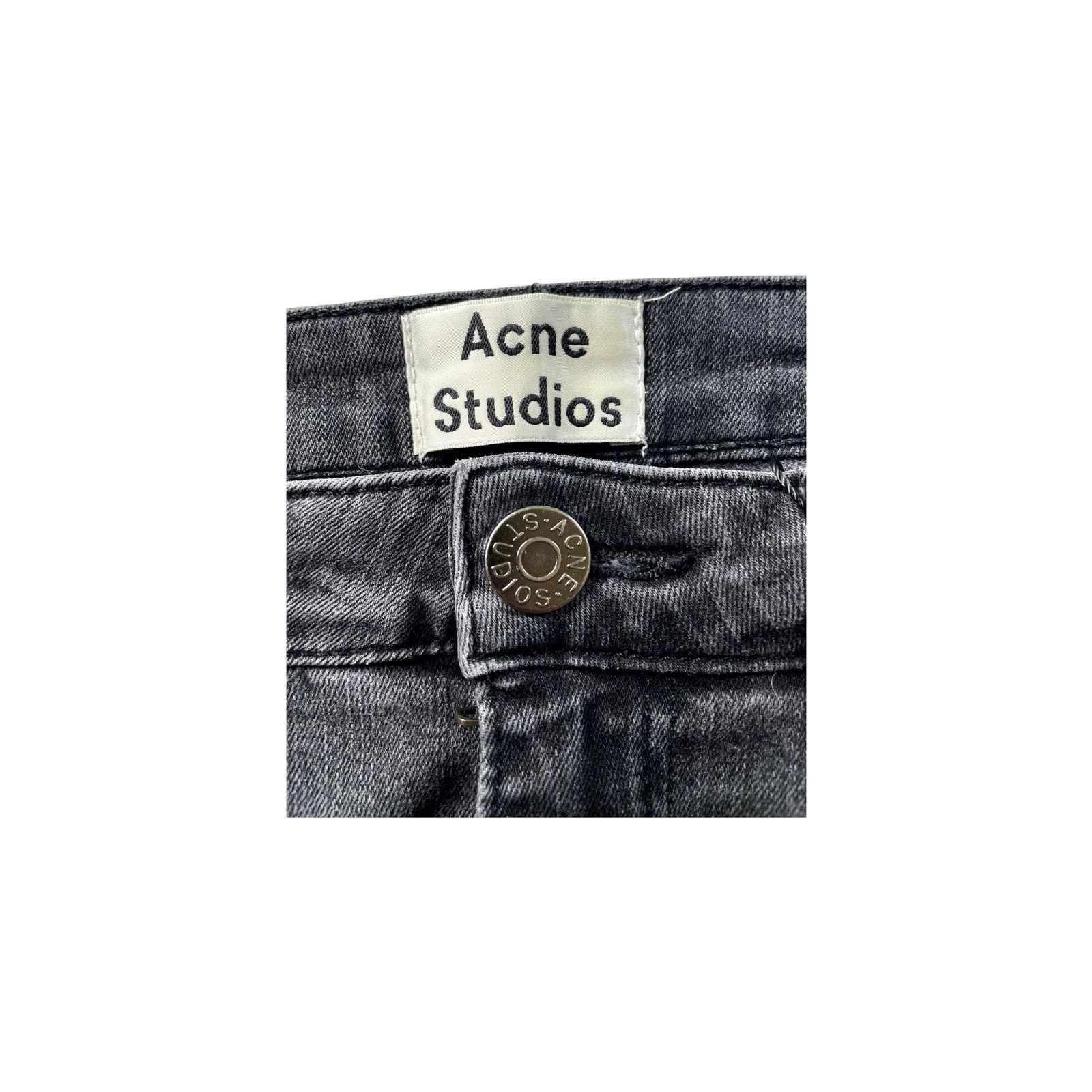 Acne Studios Acne Studios Plain (Women's) Grey Jeans Size US 32 / EU 48 - 3 Thumbnail