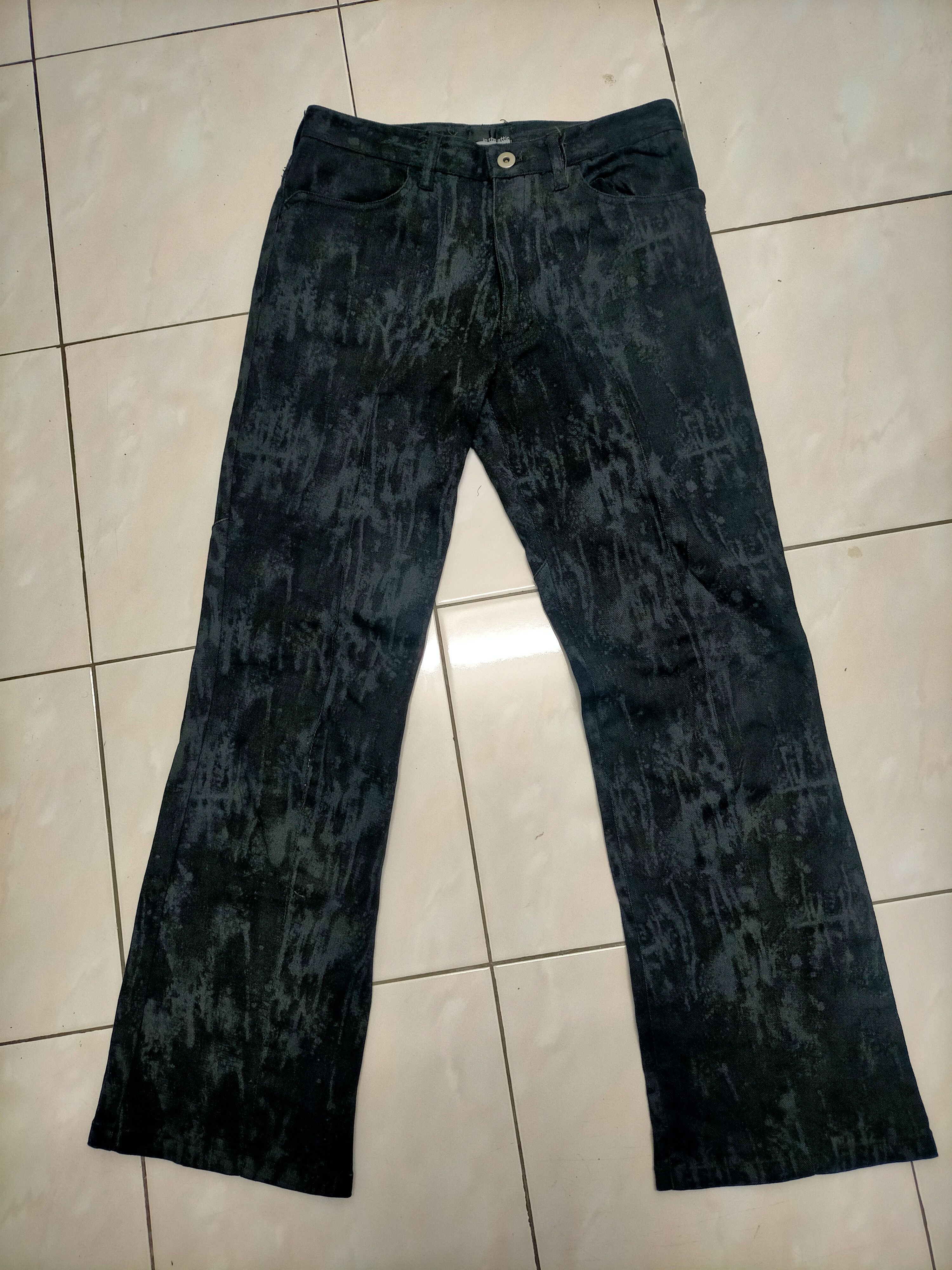 In The Attic In the attic Flared Rare Design Denim Size US 28 / EU 44 - 1 Thumbnail