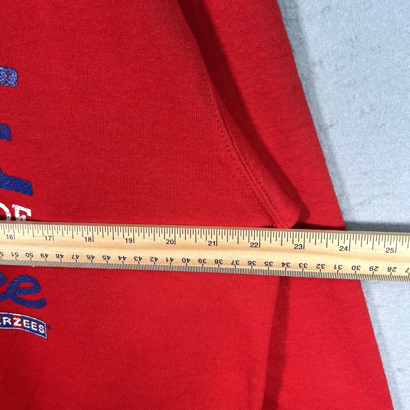 Jerzees Eagle Mens Sweater Adult Large Red Crewneck Sweatshirt Size US L / EU 52-54 / 3 - 2 Thumbnail
