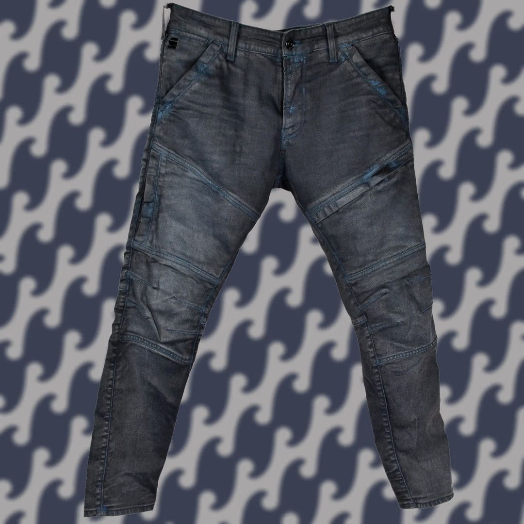 G-Star G-Star RAW Rackam Skinny Coj Jeans Men W32 L30 Gray Solid Denim Closure Zip 32 Inseam 30.31 inch 98 cm 30.31 inch Mens Skinny / Regular Vintage No Size US 32 / EU 48 - 1 Thumbnail