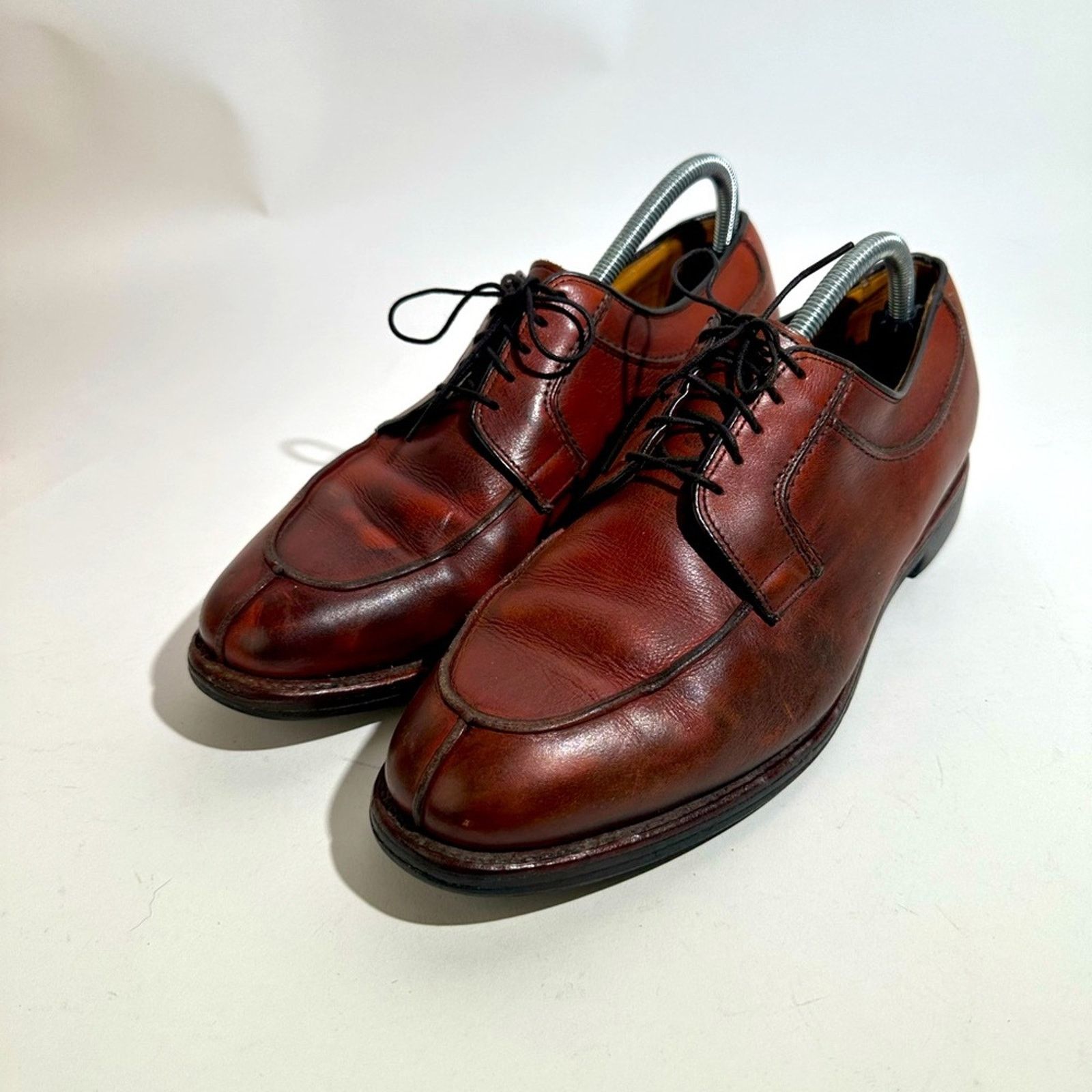 Allen Edmonds Allen Edmonds Stockbridge 3753 Split Toe Blucher Dress Shoes Size US 9.5 / EU 42-43 - 1 Thumbnail