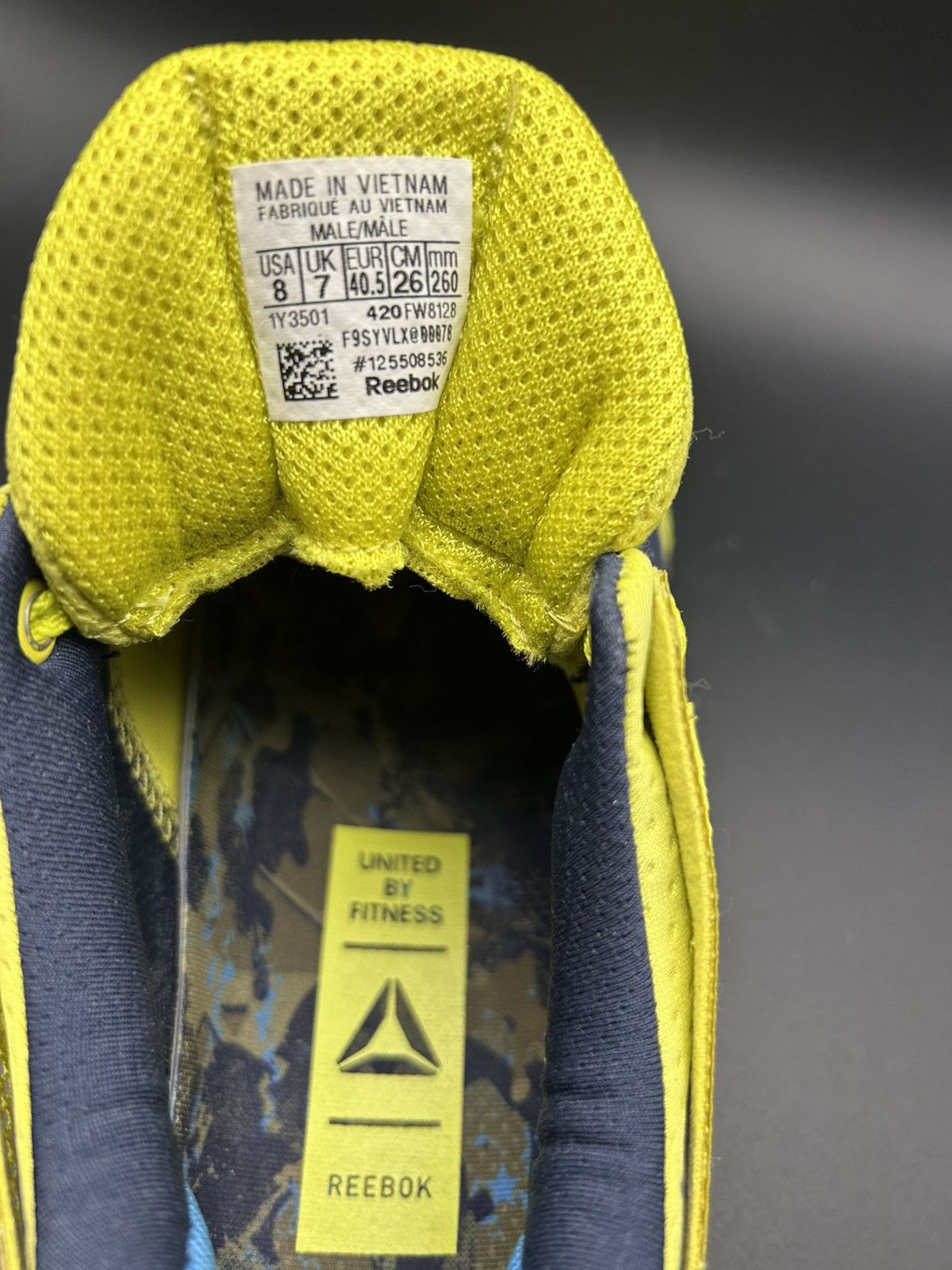 Reebok Reebok Mens Nano X FW8128 Yellow Running Shoes Sneakers Size US 8 / EU 41 - 11 Thumbnail