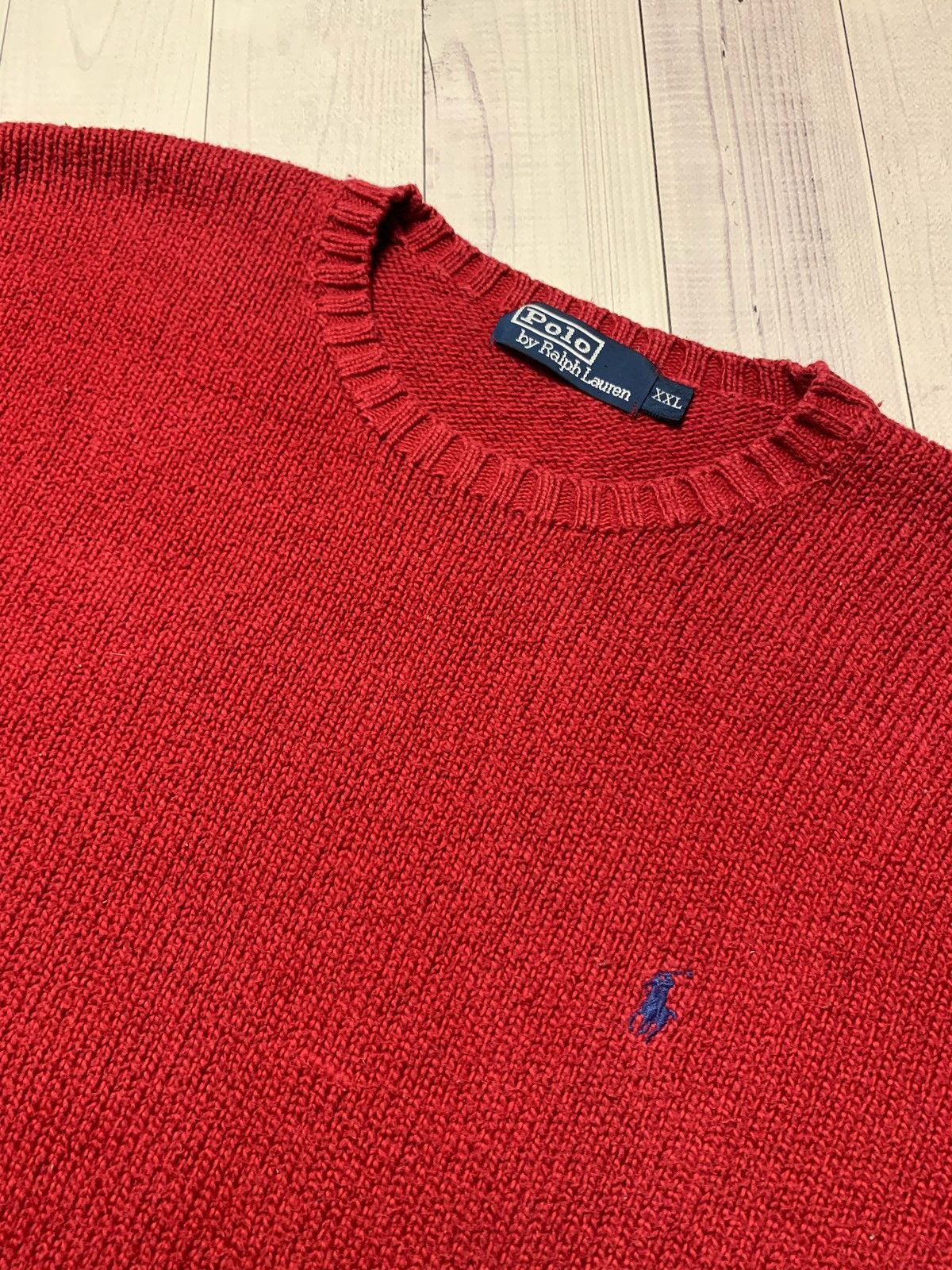 Vintage Polo Ralph Lauren vintage knitted sweater Size XXL Size US XXL / EU 58 / 5 - 3 Thumbnail