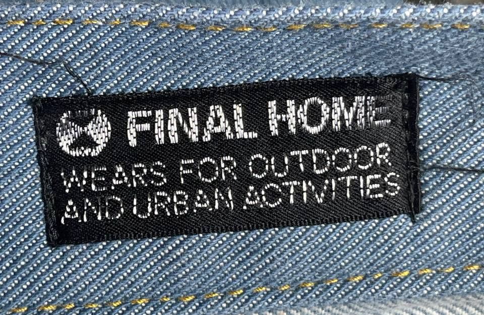 Final Home Final Home - Utility Survival Denim Jeans Size US 32 / EU 48 - 8 Thumbnail