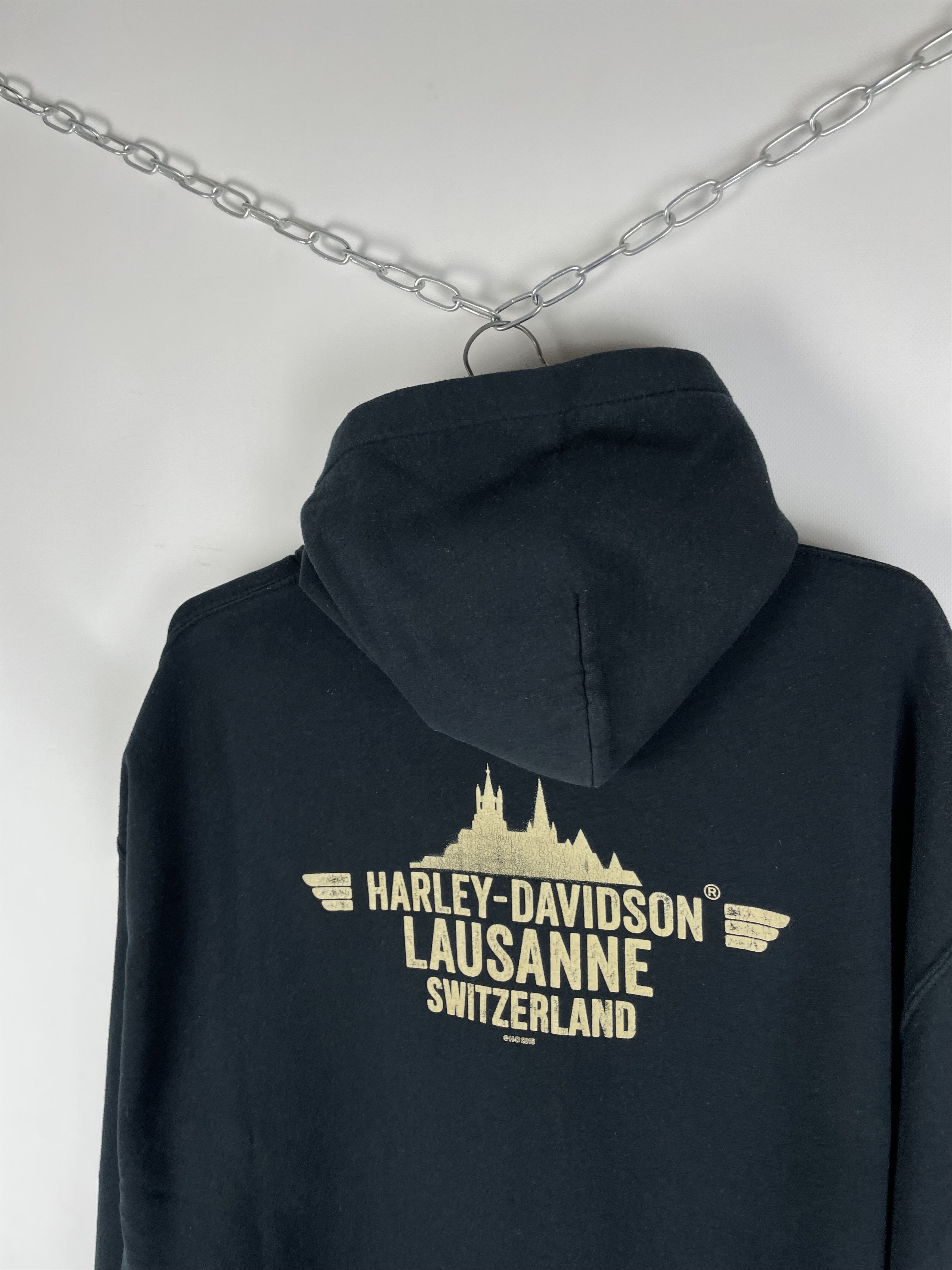 Harley Davidson Vintage HARLEY DAVIDSON Graphic Hoodies Size US XL / EU 56 / 4 - 9 Thumbnail